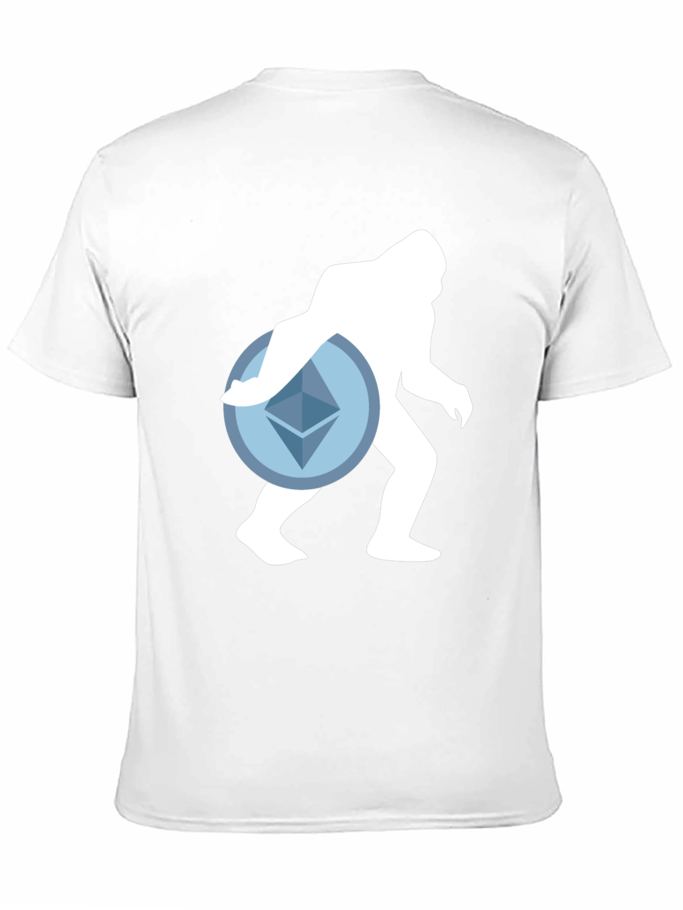 Crypto Sasquatch T-Shirt - Ethereum Design