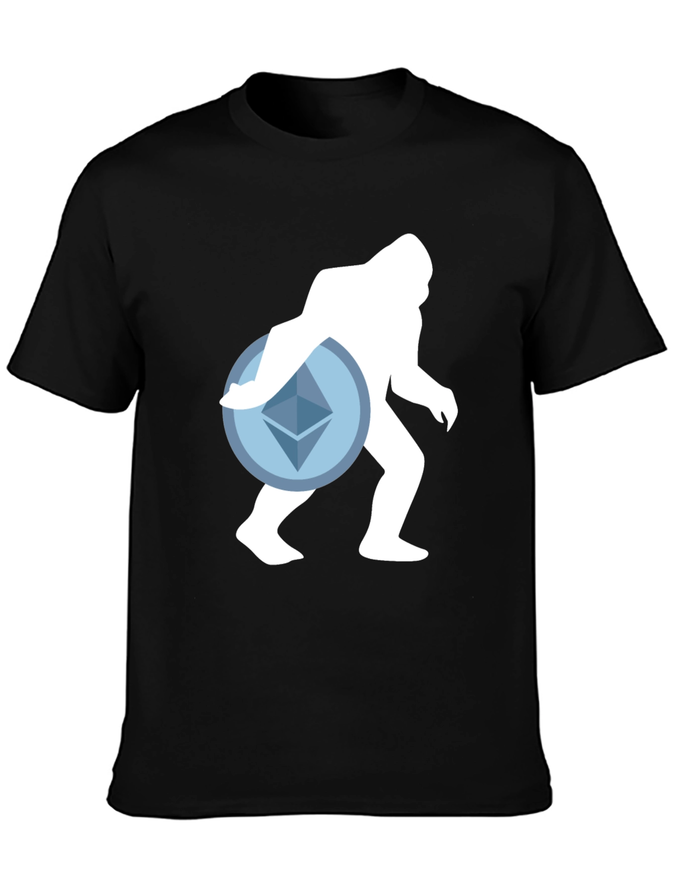 Crypto Sasquatch T-Shirt - Ethereum Design