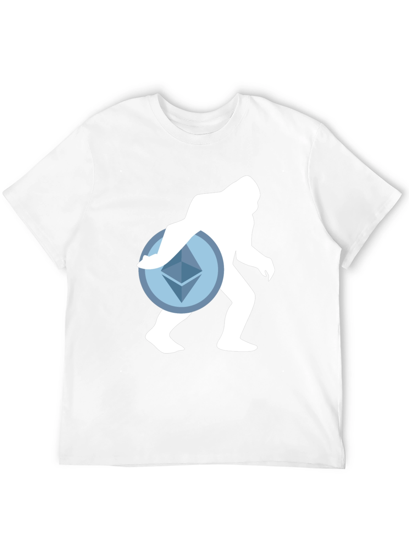 Crypto Sasquatch T-Shirt - Ethereum Design