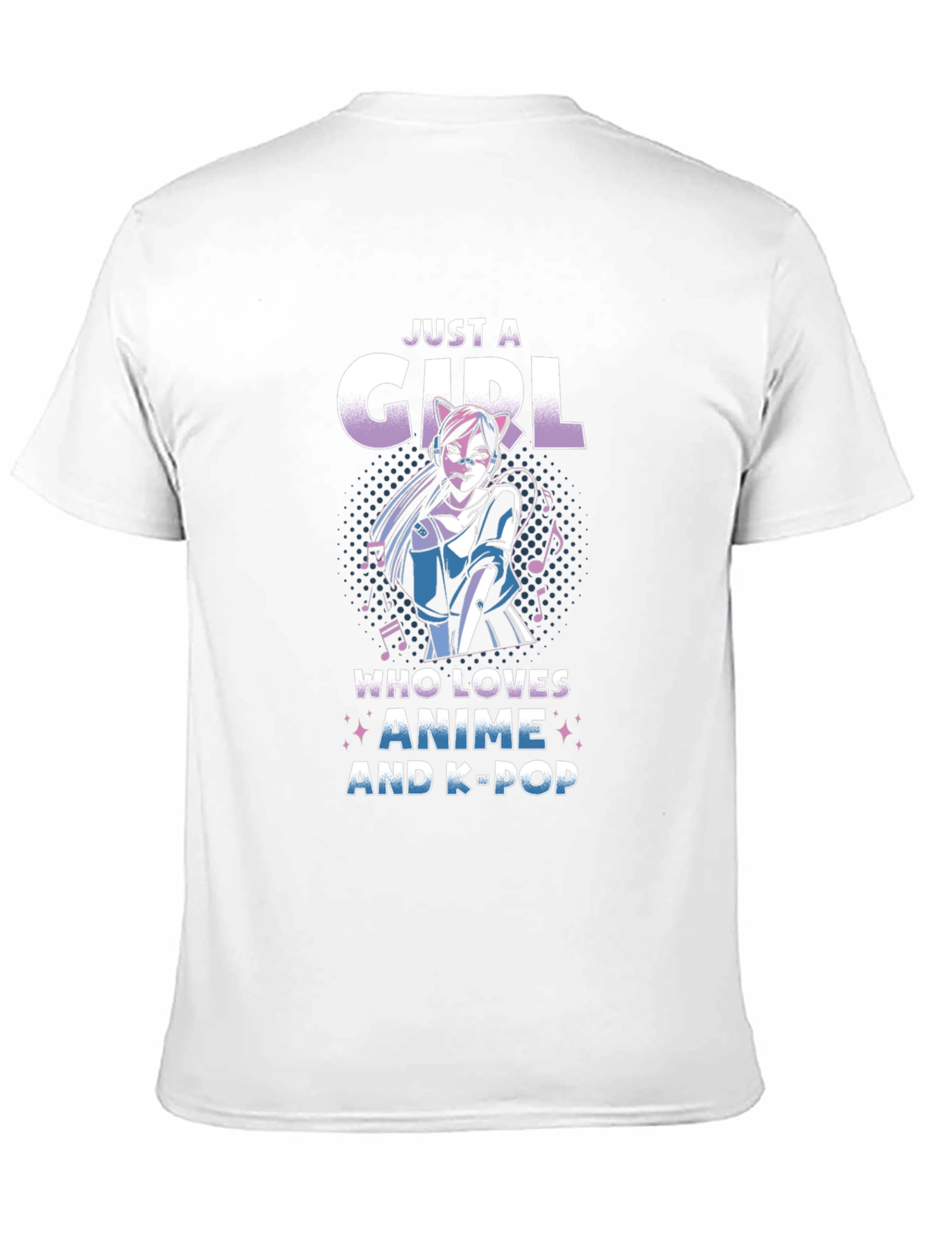Anime & K-Pop Girls Graphic Tee