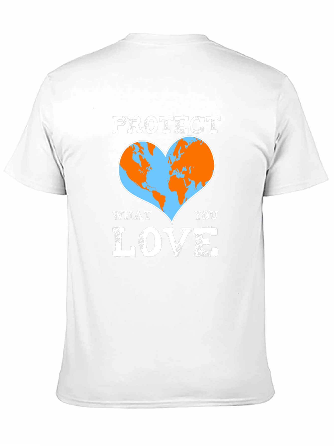 Protect What You Love Earth Heart T-Shirt