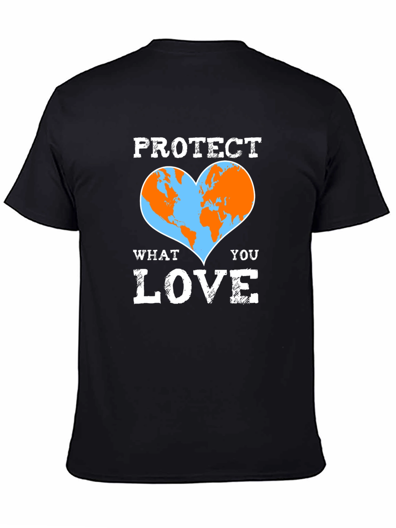 Protect What You Love Earth Heart T-Shirt