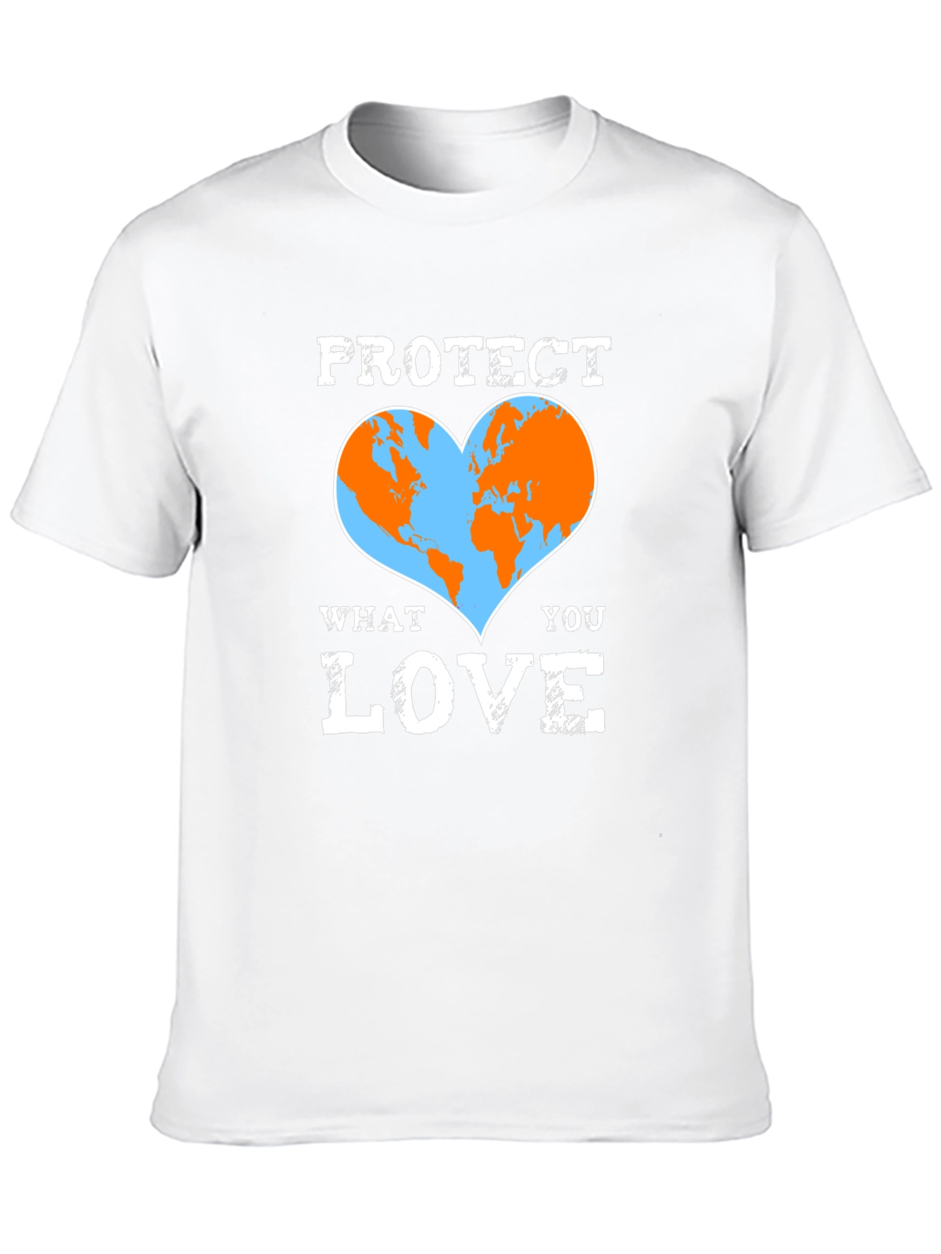 Protect What You Love Earth Heart T-Shirt