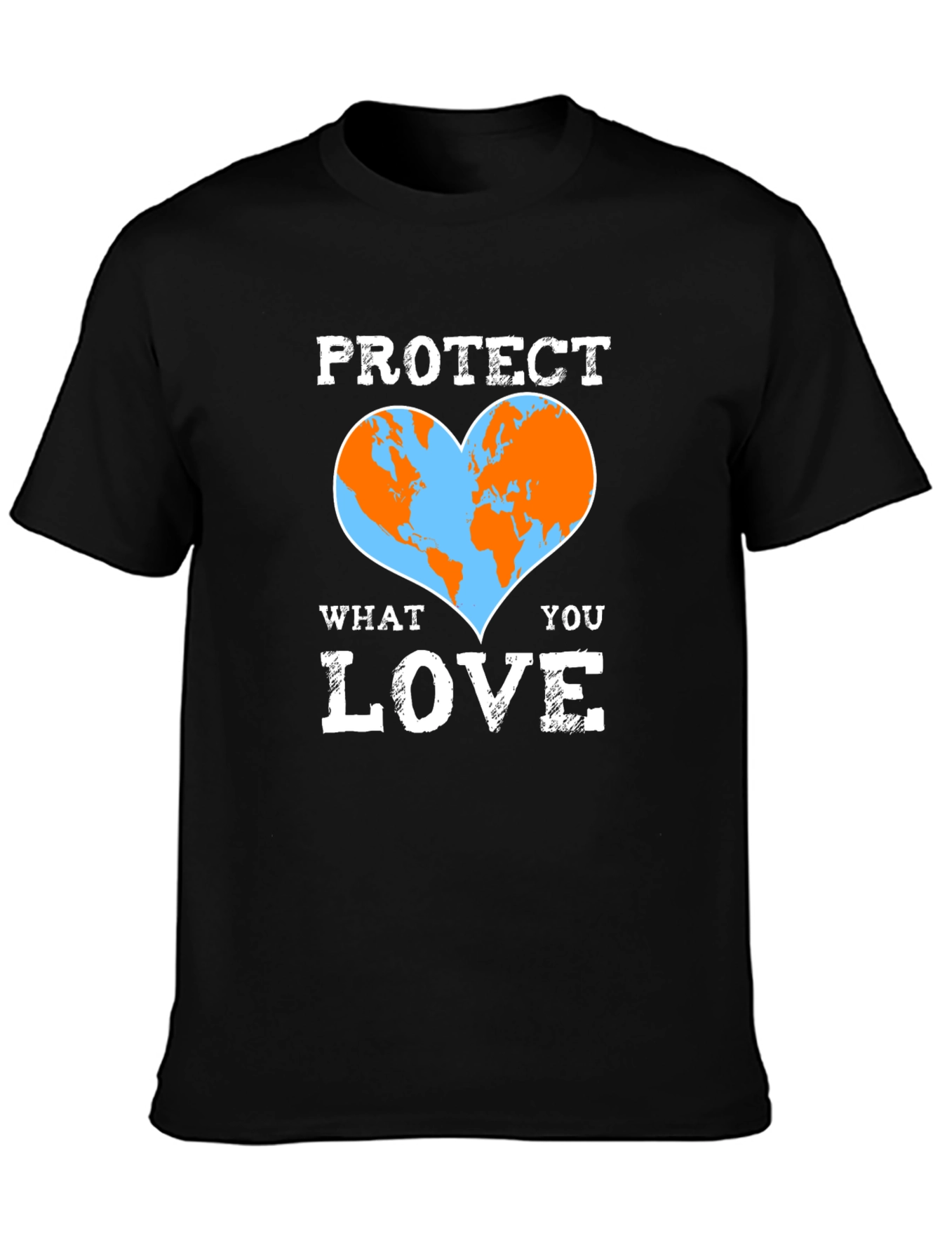 Protect What You Love Earth Heart T-Shirt