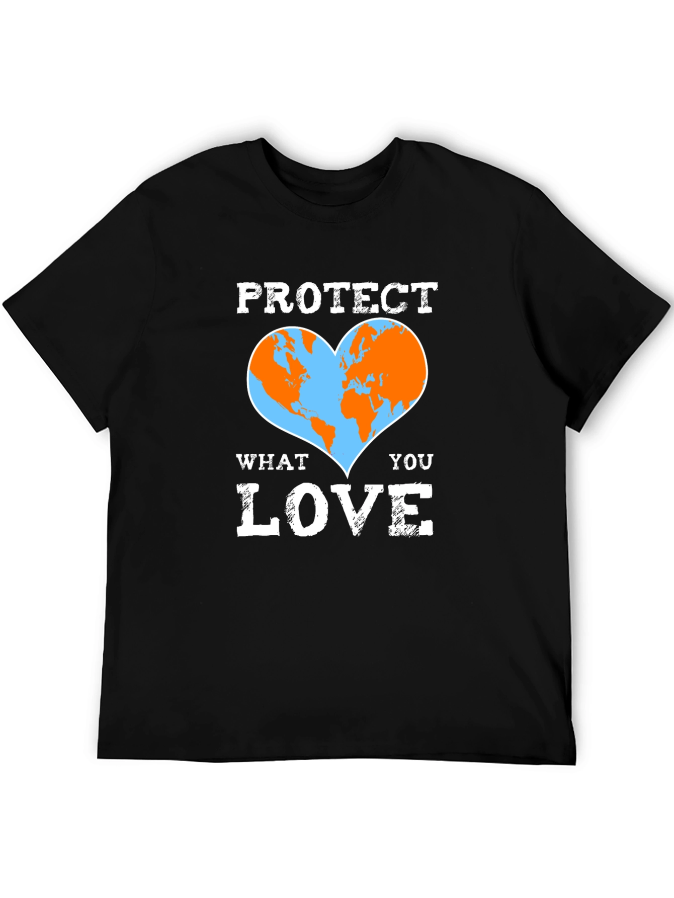 Protect What You Love Earth Heart T-Shirt
