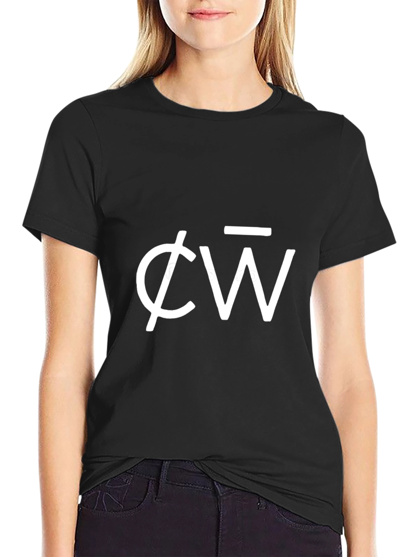 Abstract Graphic Print Mens Tee