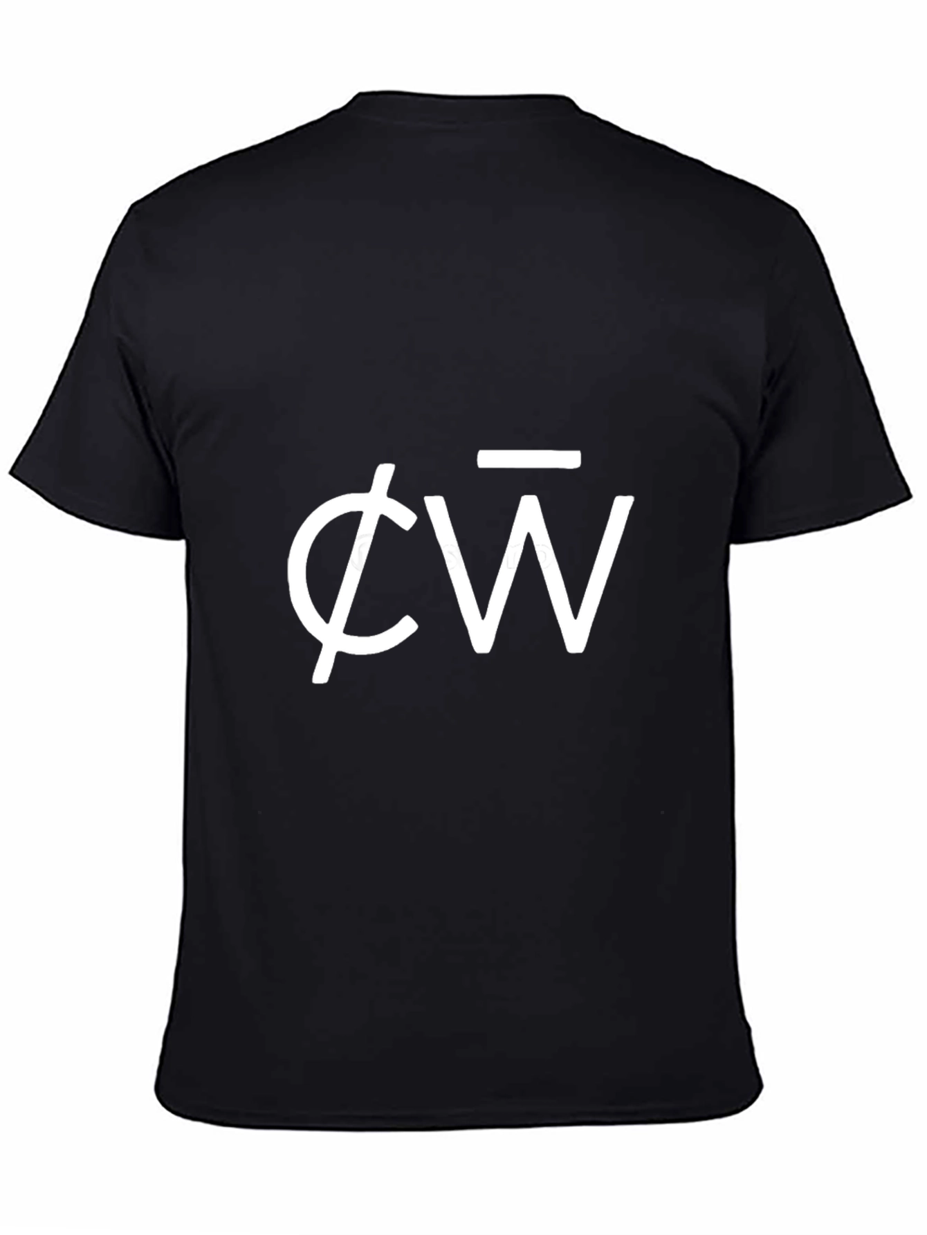 Abstract Graphic Print Mens Tee