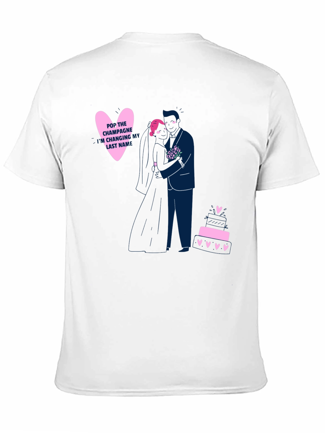 Wedding Couple Graphic T-Shirt