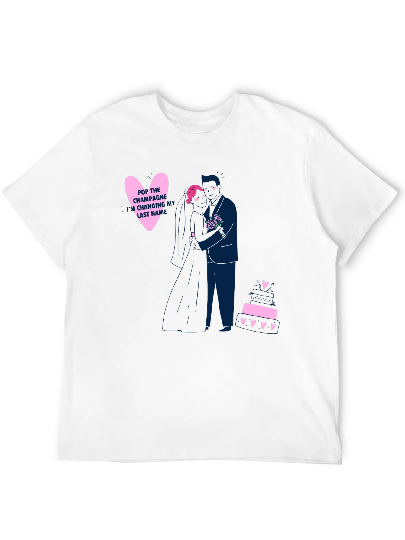 Wedding Couple Graphic T-Shirt