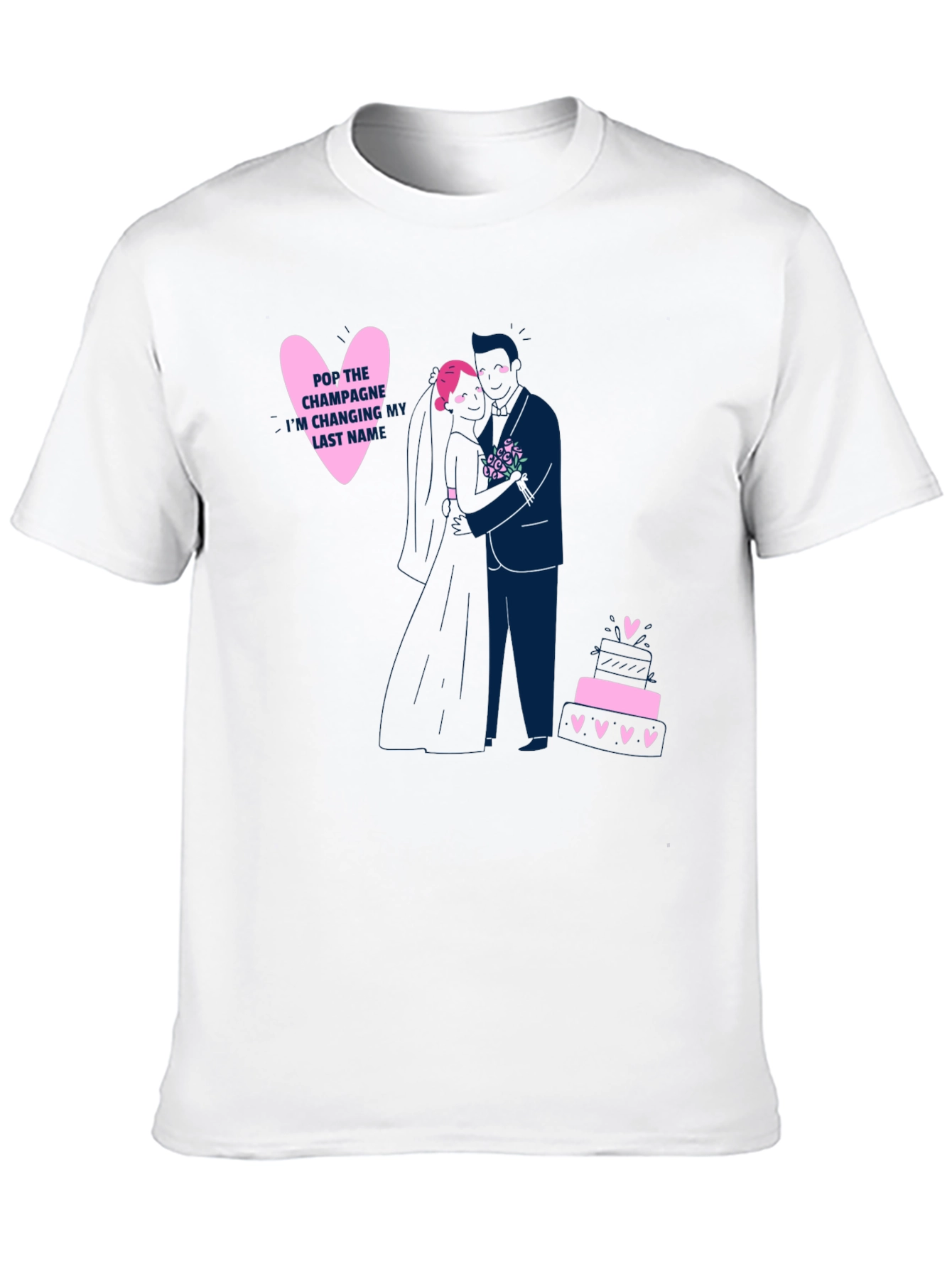 Wedding Couple Graphic T-Shirt