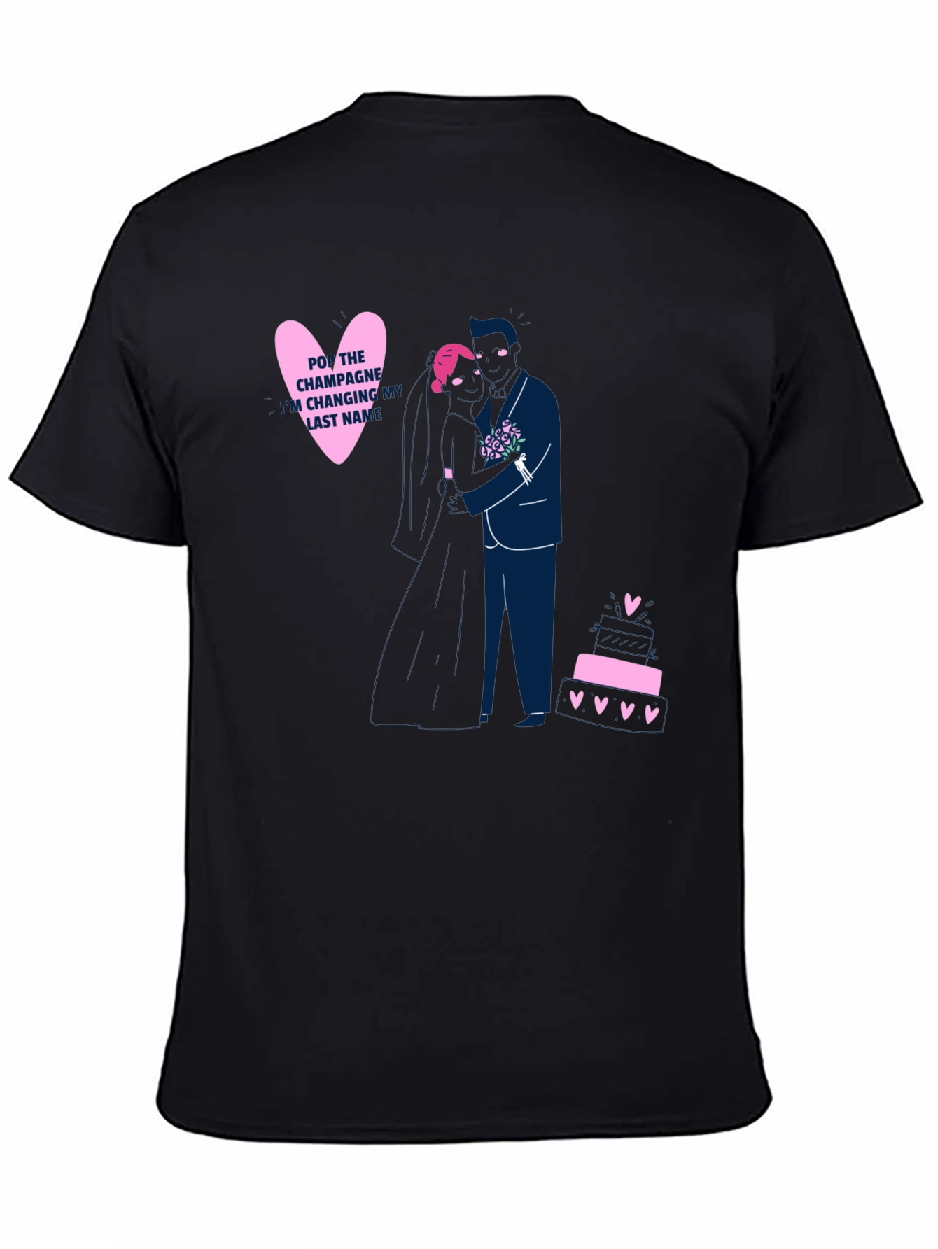 Wedding Couple Graphic T-Shirt
