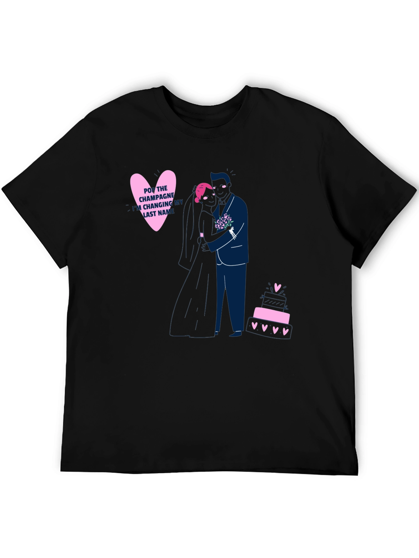 Wedding Couple Graphic T-Shirt