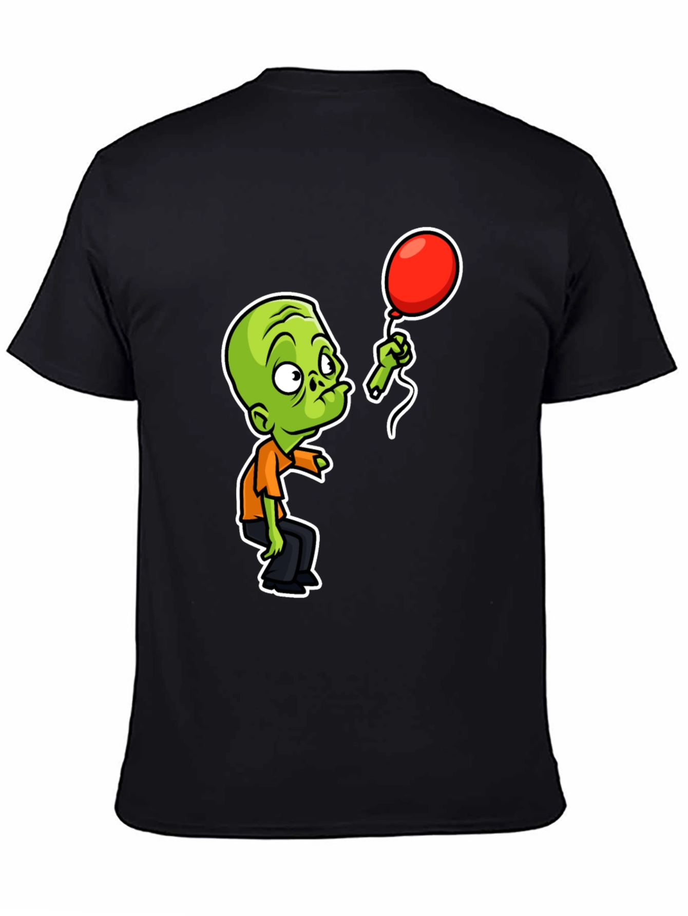 Zombie with Balloon Graphic Tee