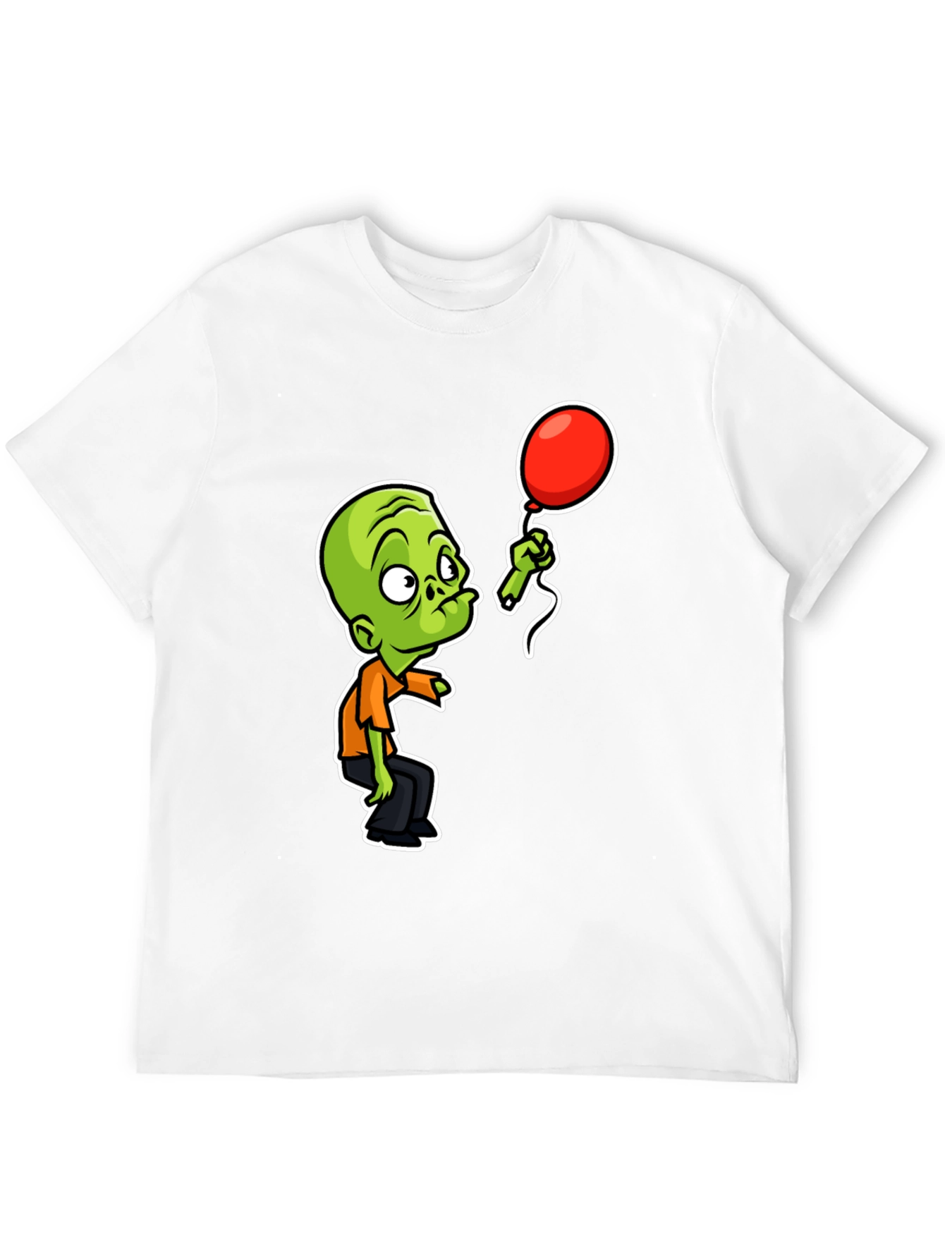 Zombie with Balloon Graphic Tee