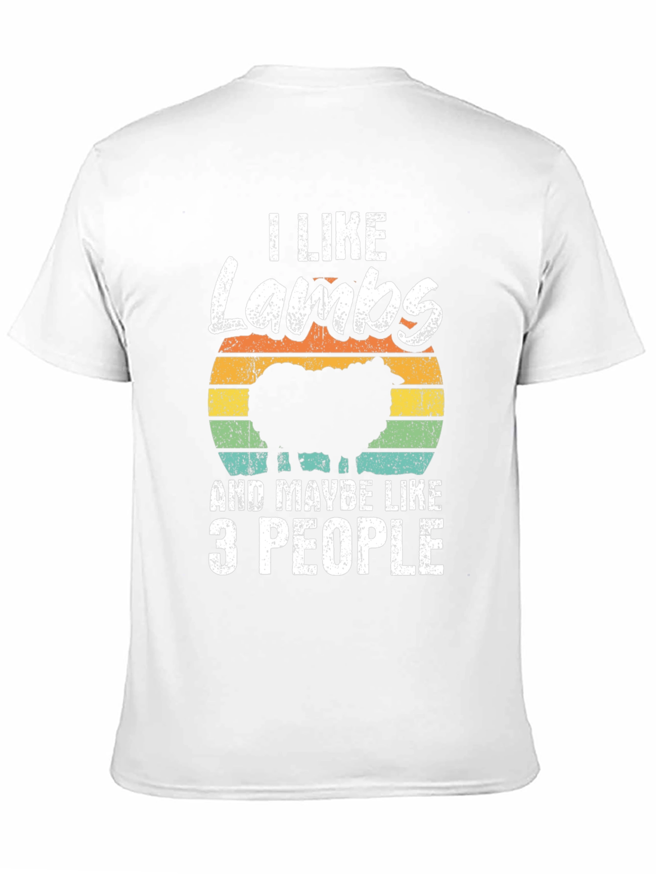 I Like Lambs and Maybe Like 3 People T-Shirt