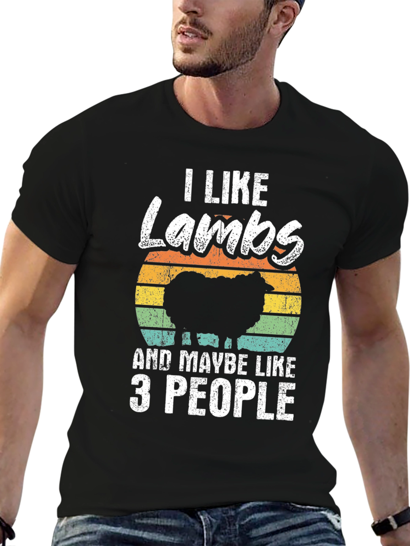 I Like Lambs and Maybe Like 3 People T-Shirt