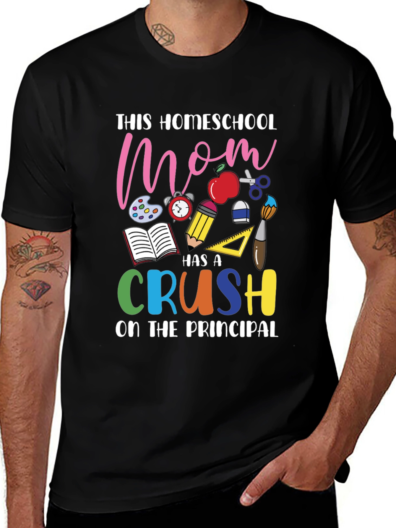 Homeschool Mom Crush T-Shirt