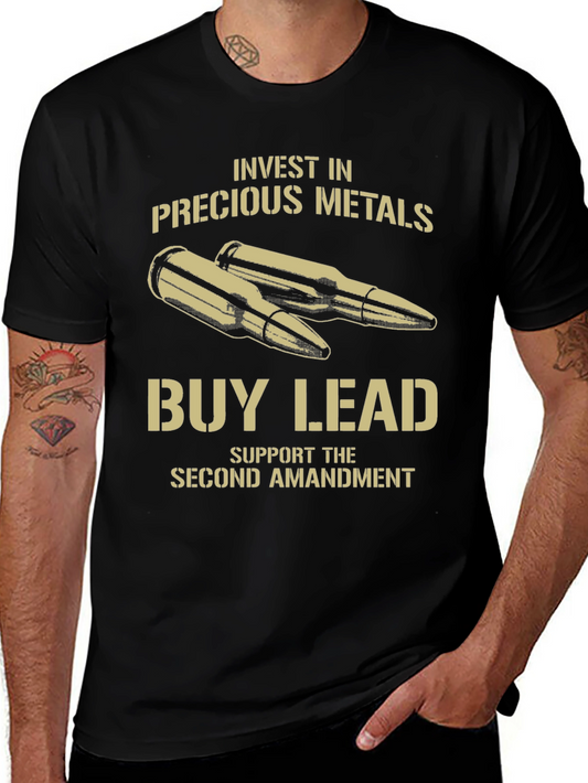 Invest in Precious Metals Graphic T-Shirt