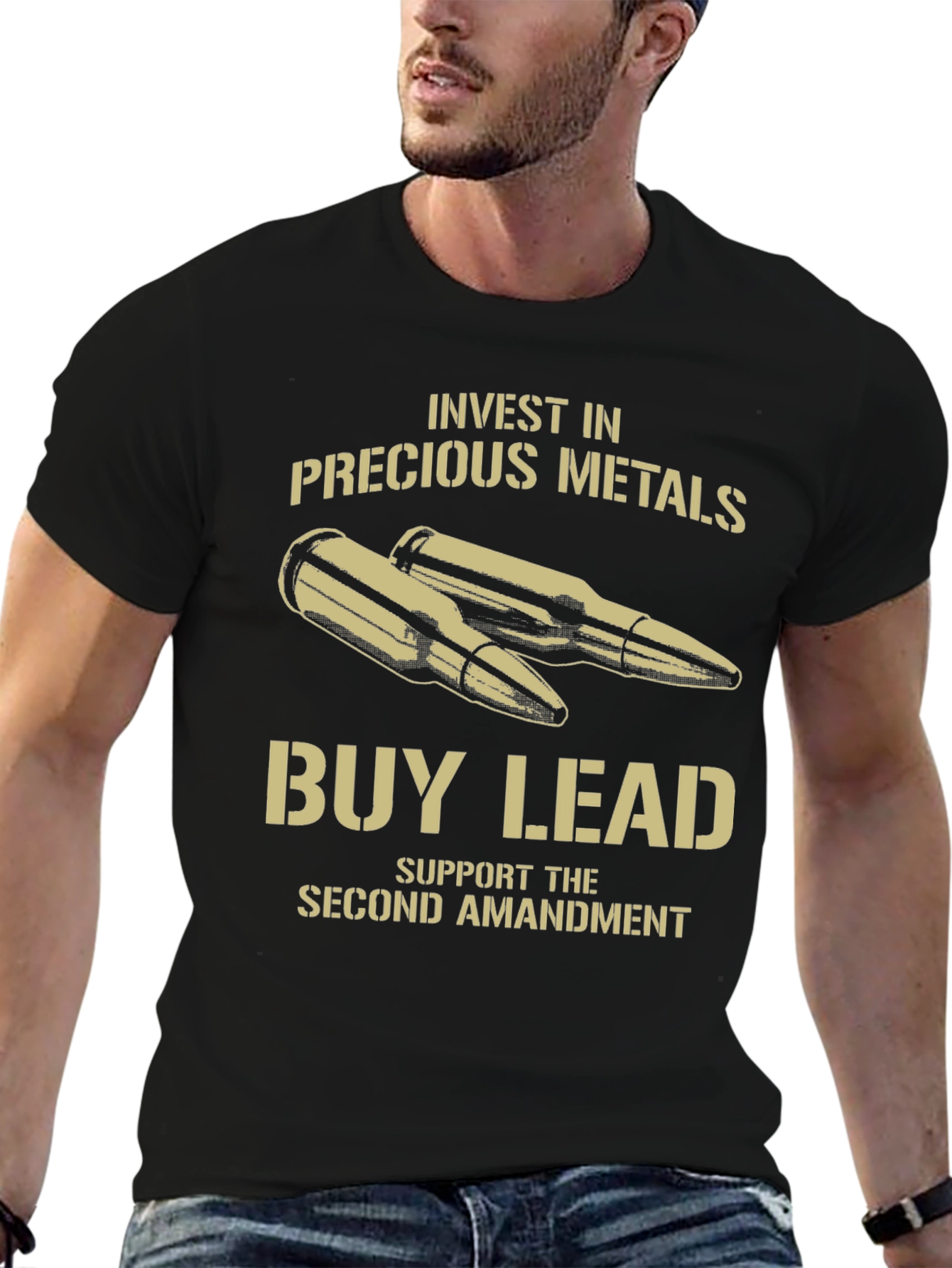 Invest in Precious Metals Graphic T-Shirt
