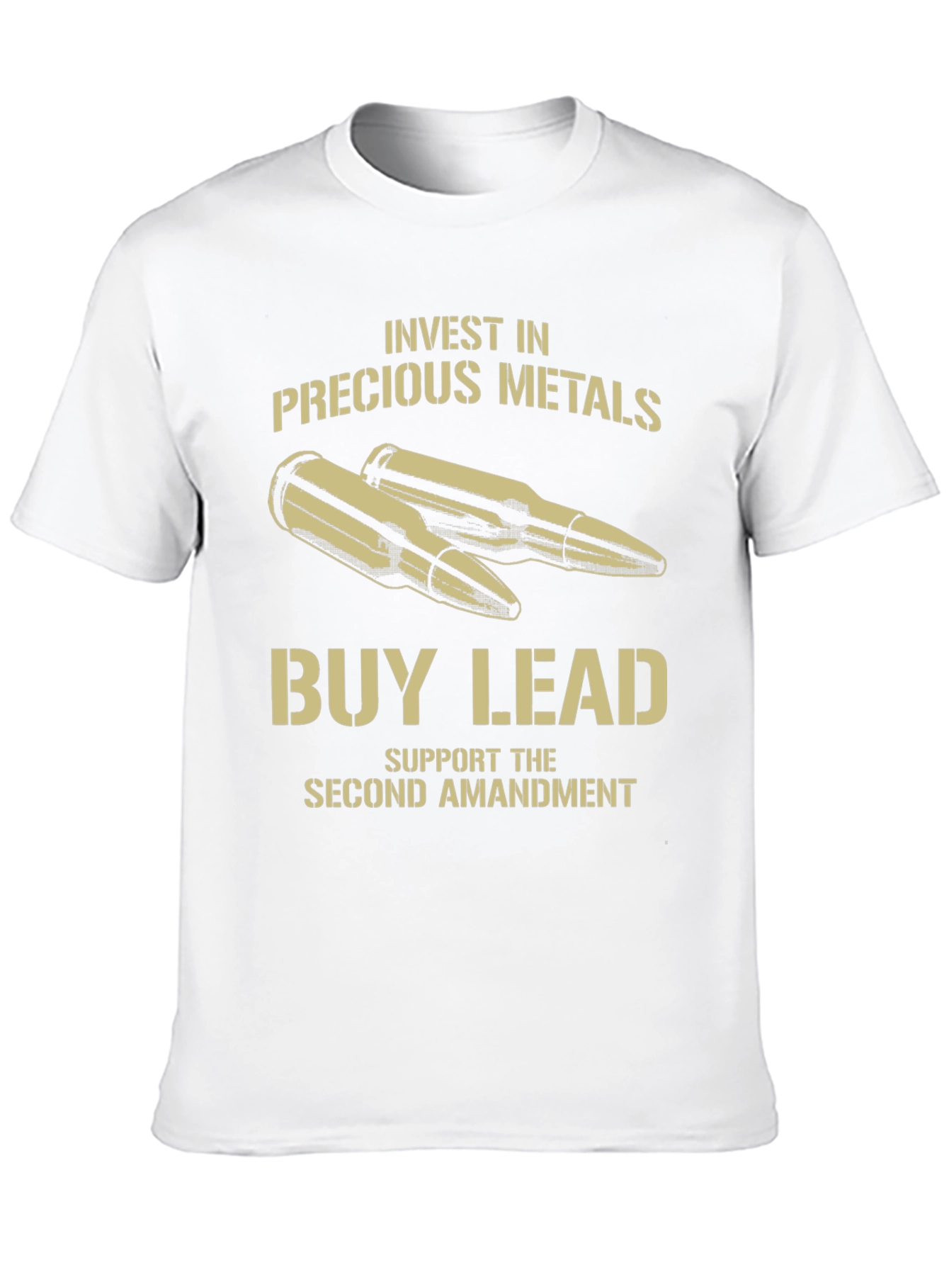 Invest in Precious Metals Graphic T-Shirt