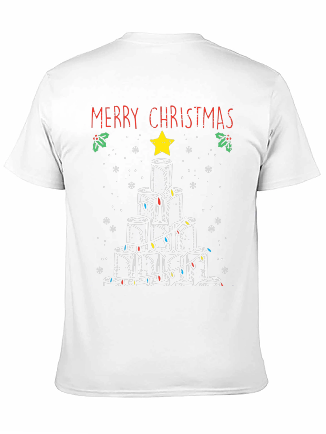 Toilet Paper Christmas Tree Tee
