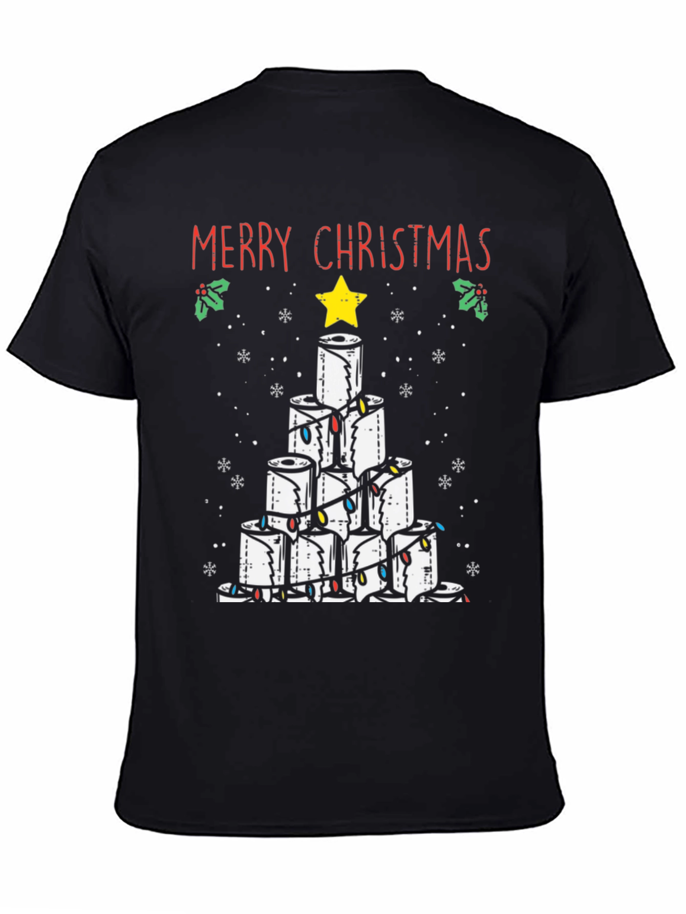 Toilet Paper Christmas Tree Tee