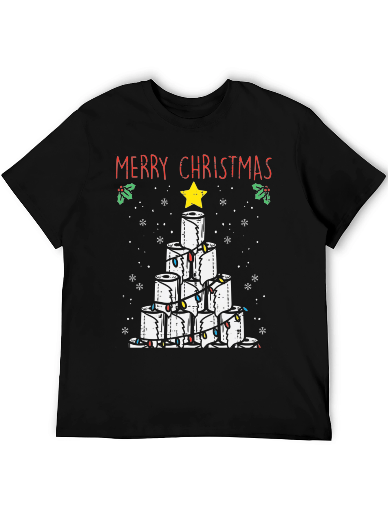 Toilet Paper Christmas Tree Tee