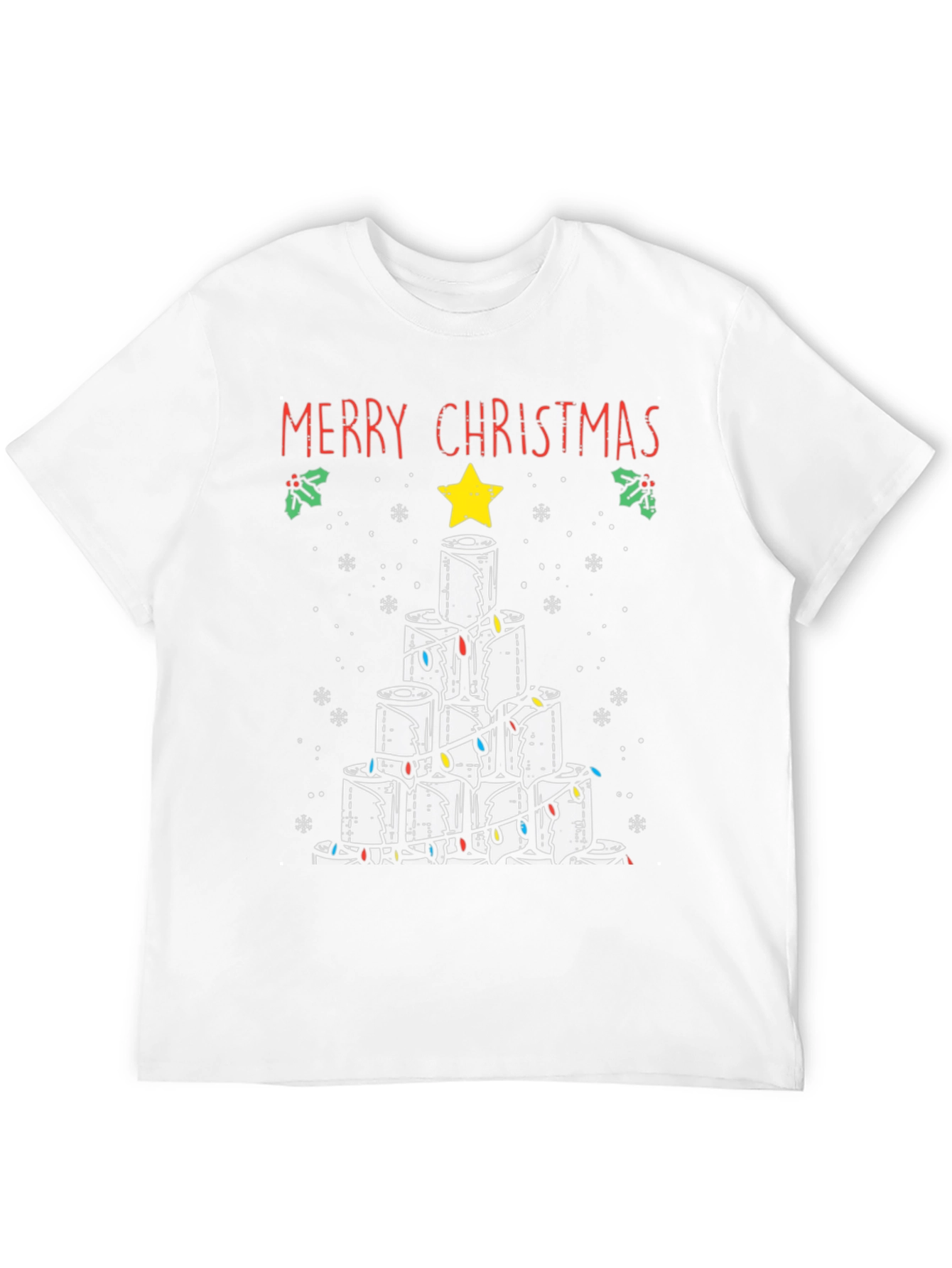 Toilet Paper Christmas Tree Tee