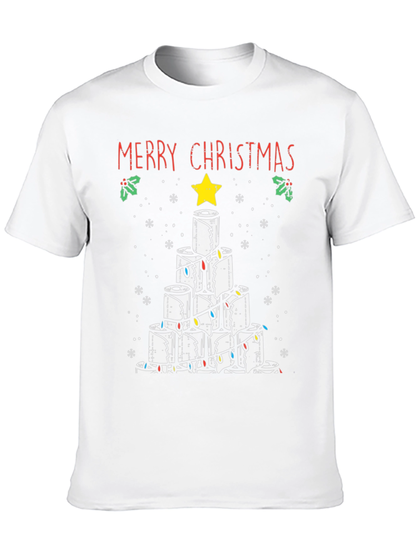 Toilet Paper Christmas Tree Tee