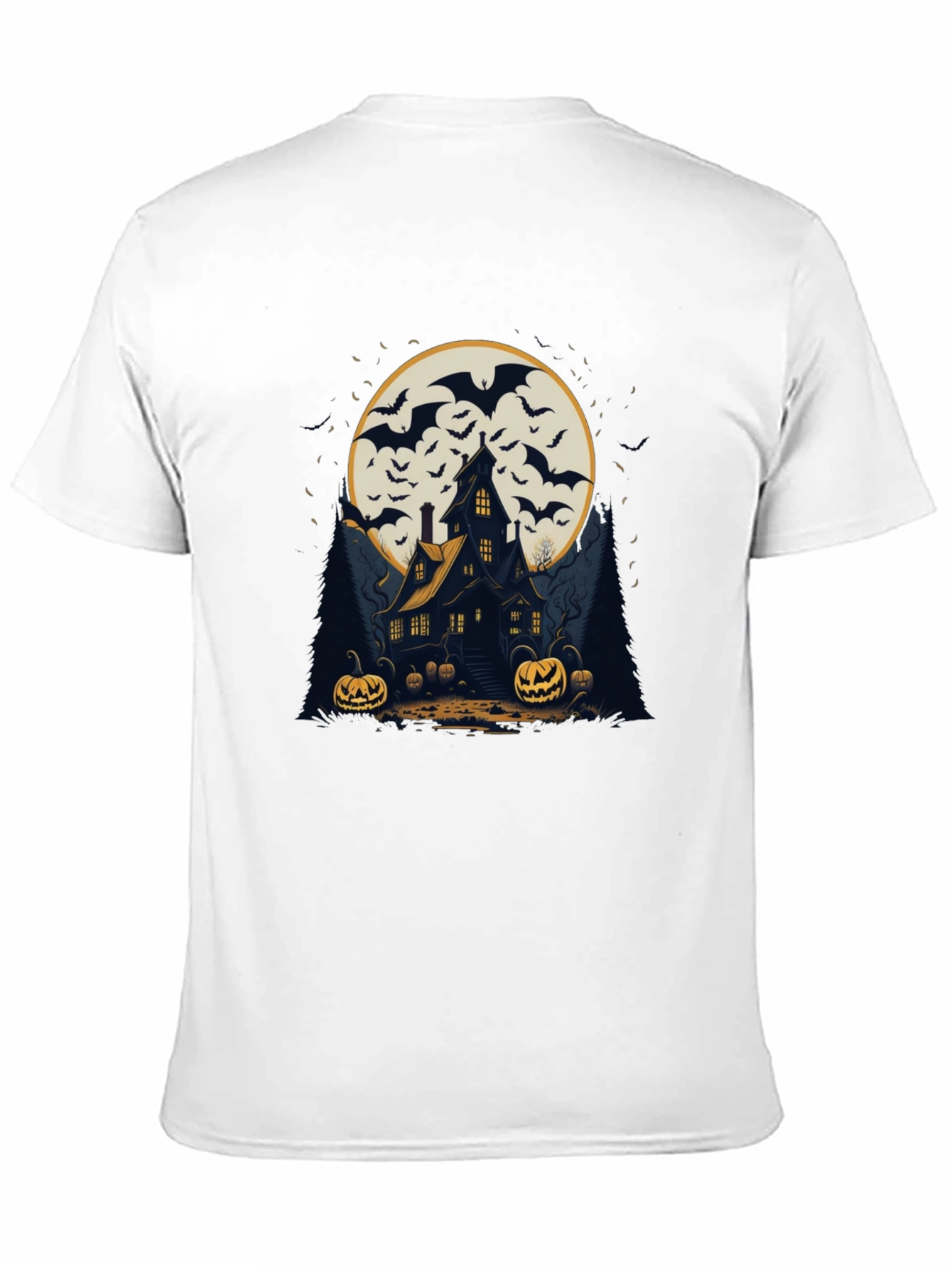 Spooky Halloween House T-Shirt