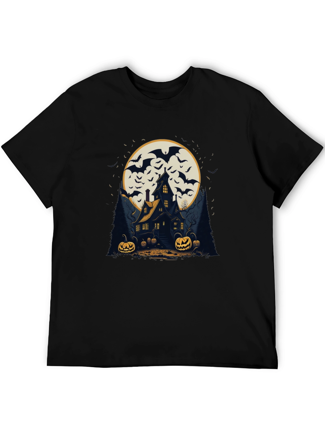 Spooky Halloween House T-Shirt