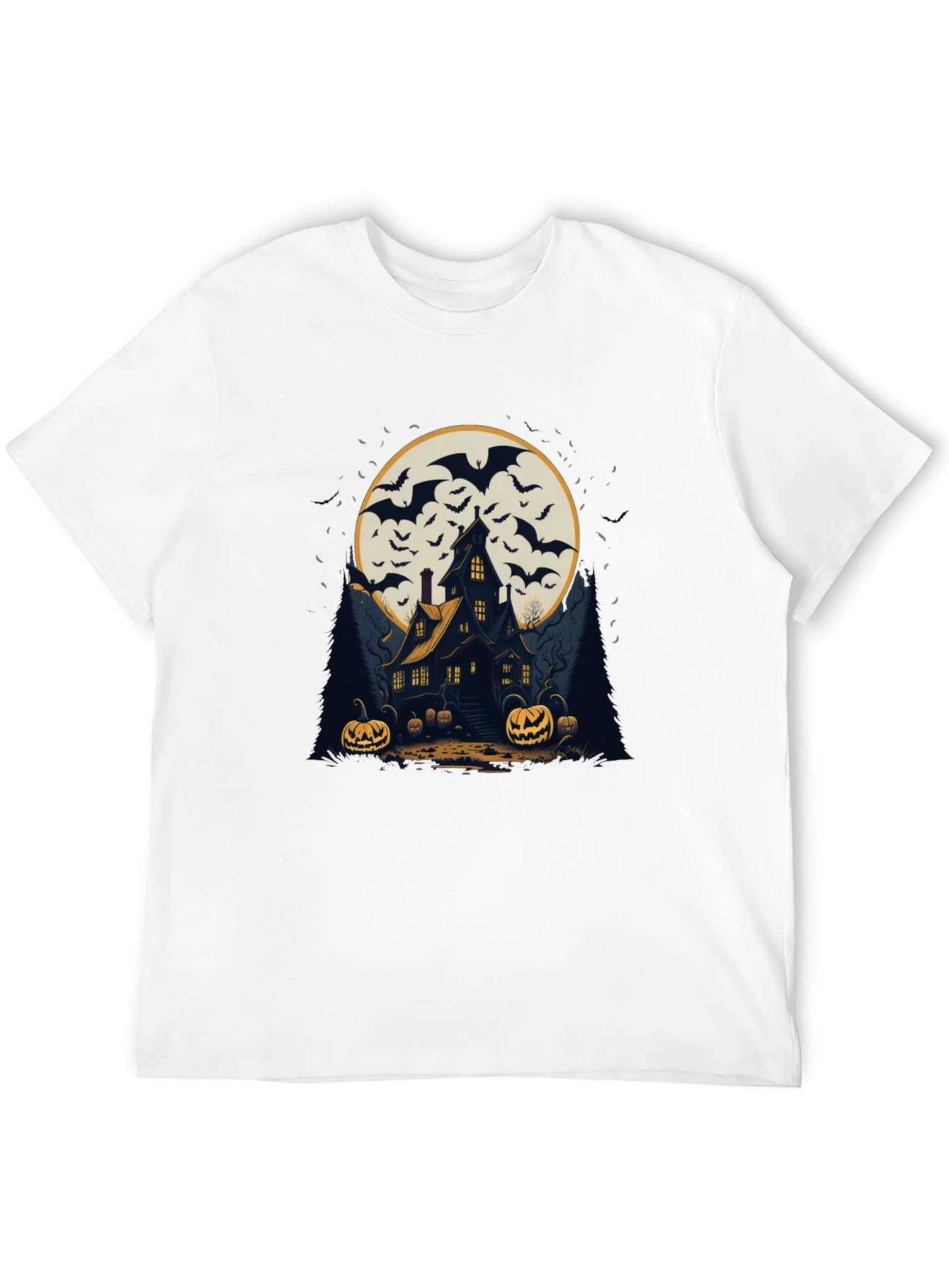 Spooky Halloween House T-Shirt