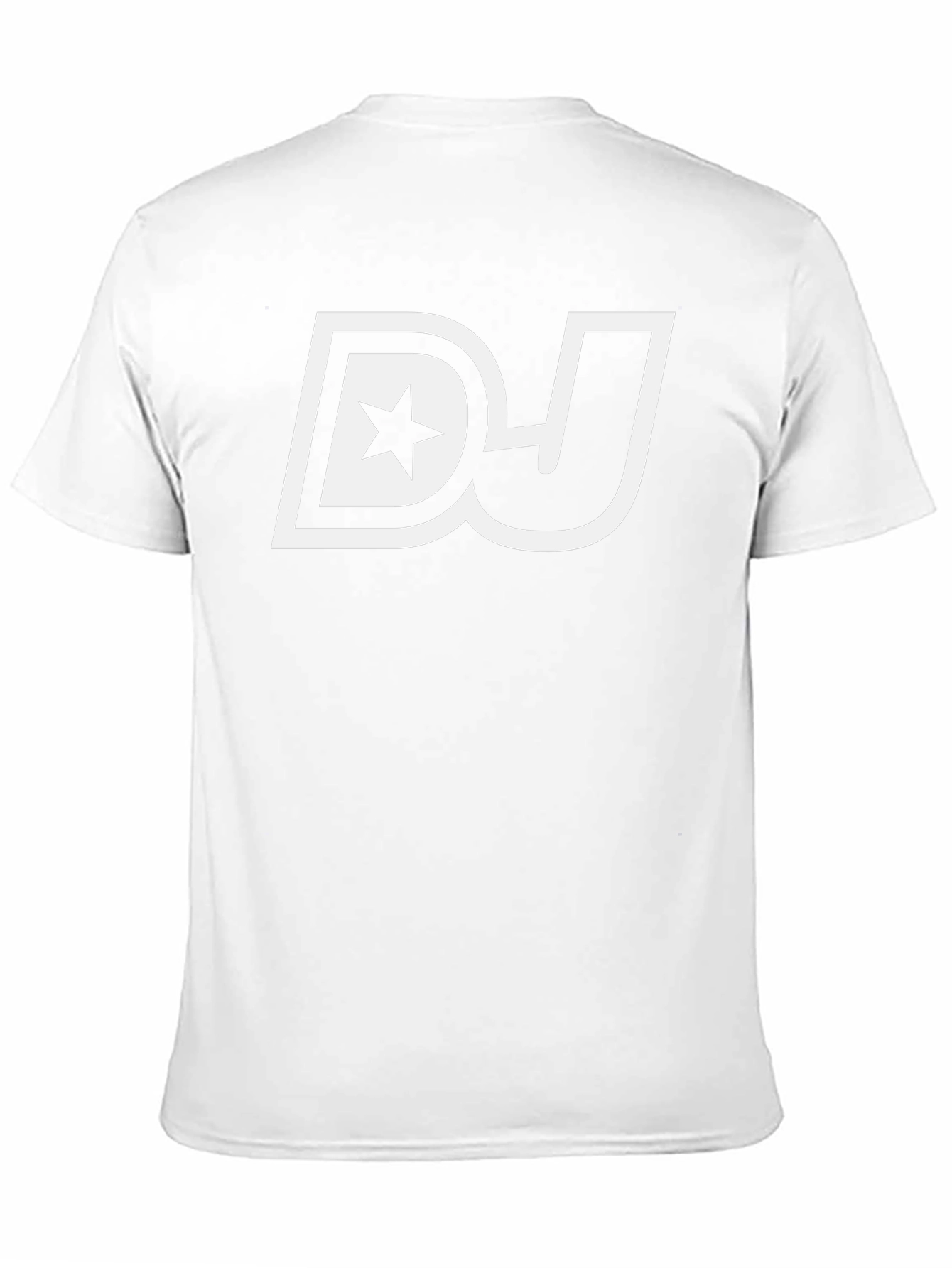 DJ Star Graphic Tee - Black Cotton T-Shirt