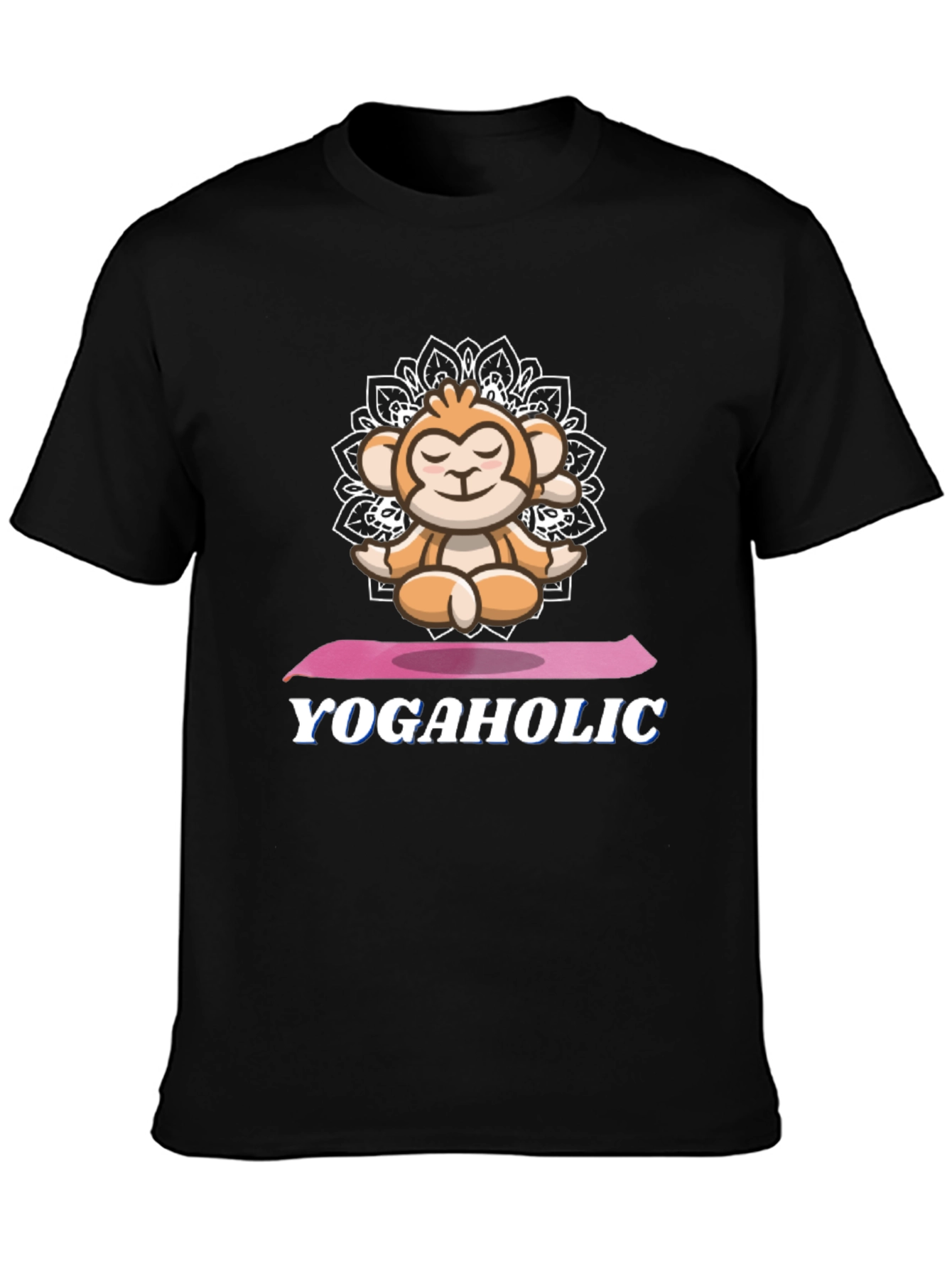 Yoga Monkey Graphic Tee - Yogaholic T-Shirt