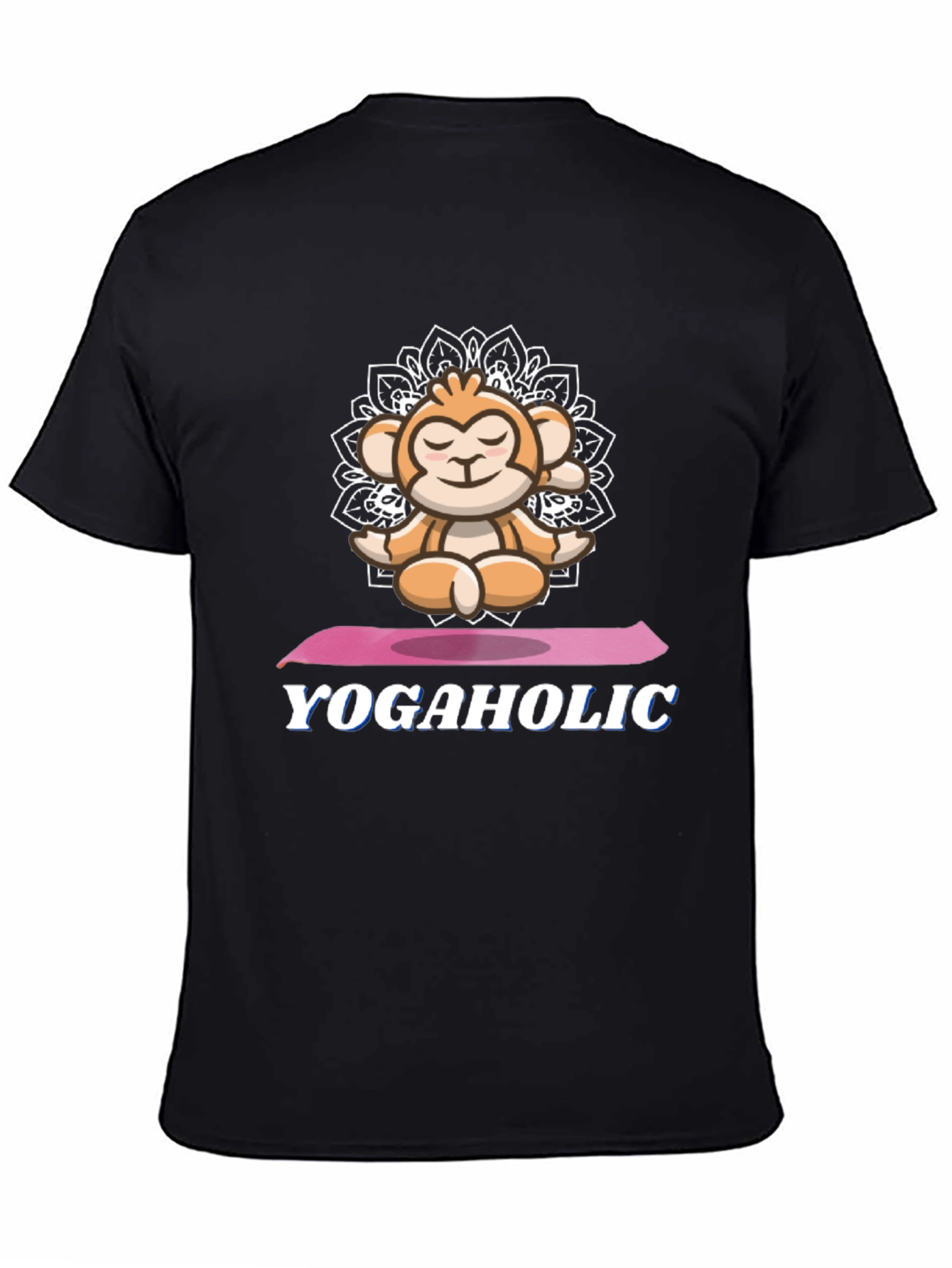 Yoga Monkey Graphic Tee - Yogaholic T-Shirt