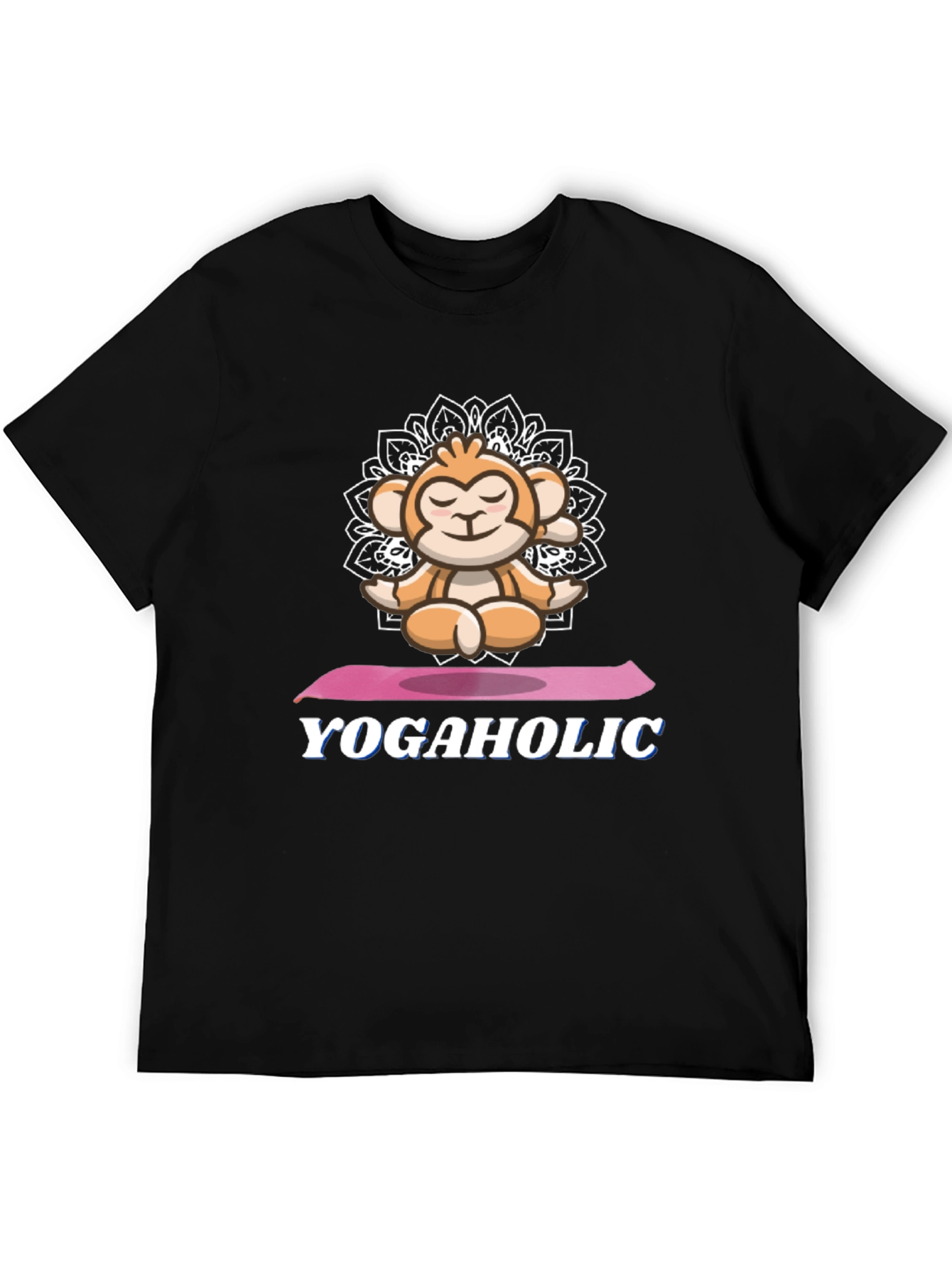 Yoga Monkey Graphic Tee - Yogaholic T-Shirt