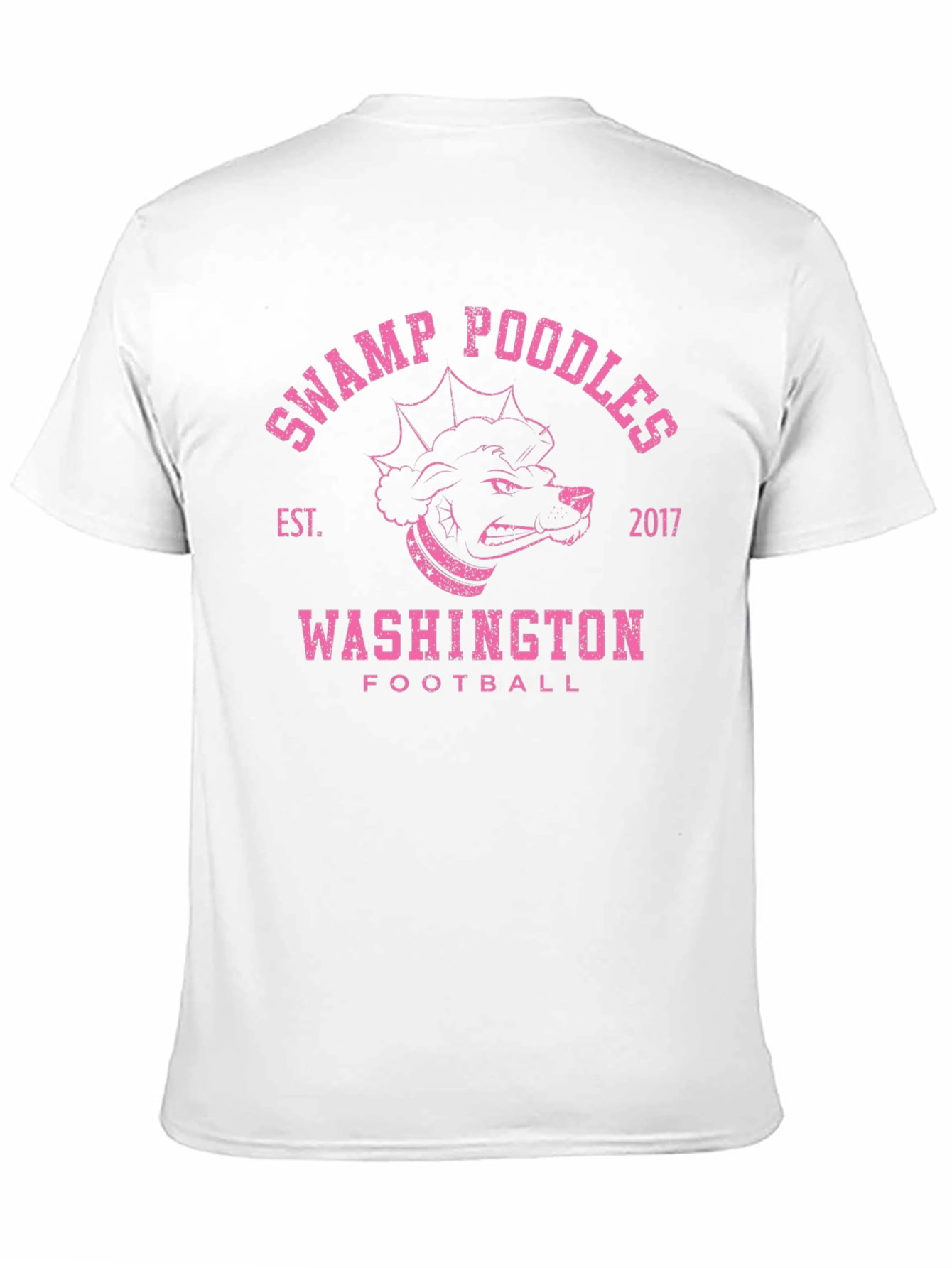 Swamp Poodles Football T-Shirt
