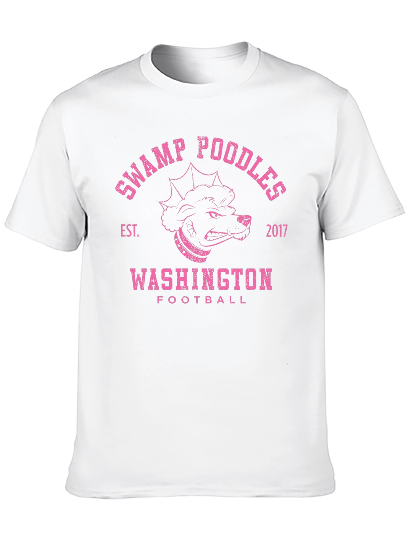 Swamp Poodles Football T-Shirt