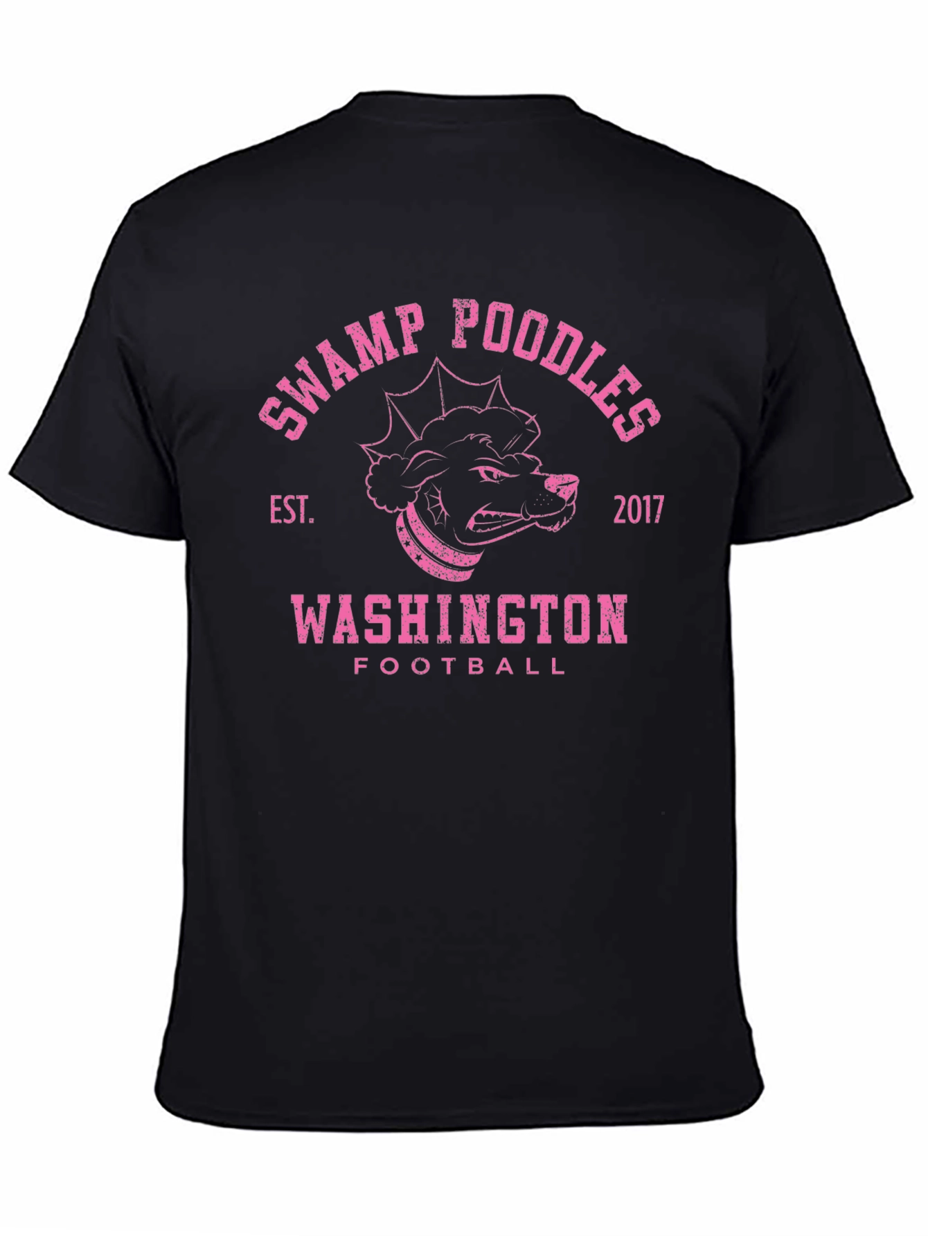 Swamp Poodles Football T-Shirt