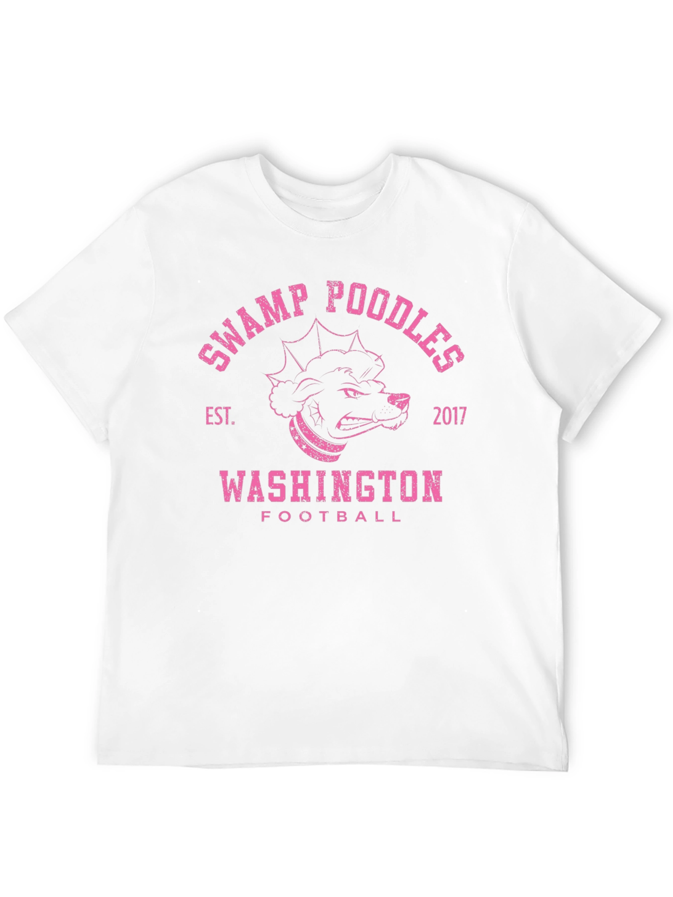Swamp Poodles Football T-Shirt