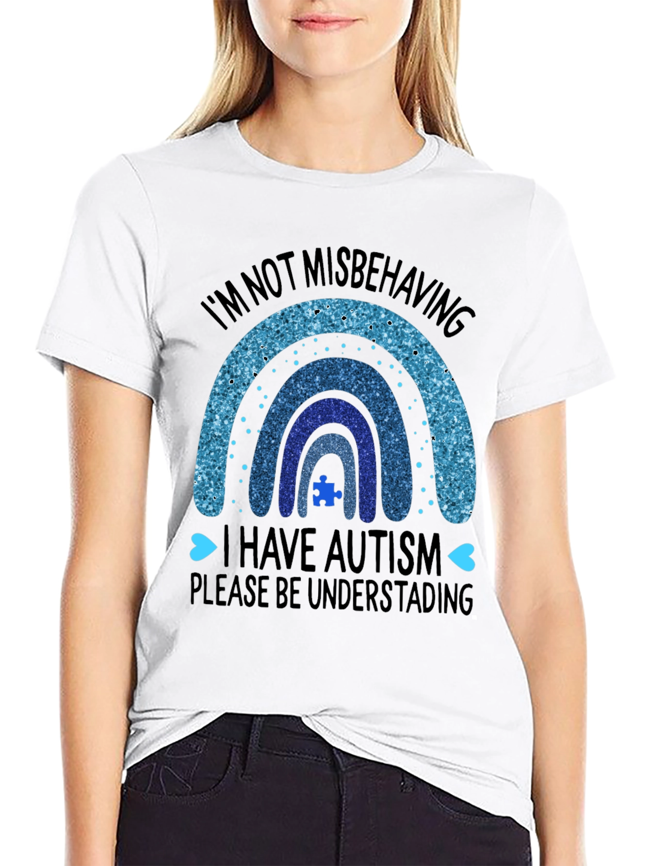 Autism Awareness Rainbow T-Shirt