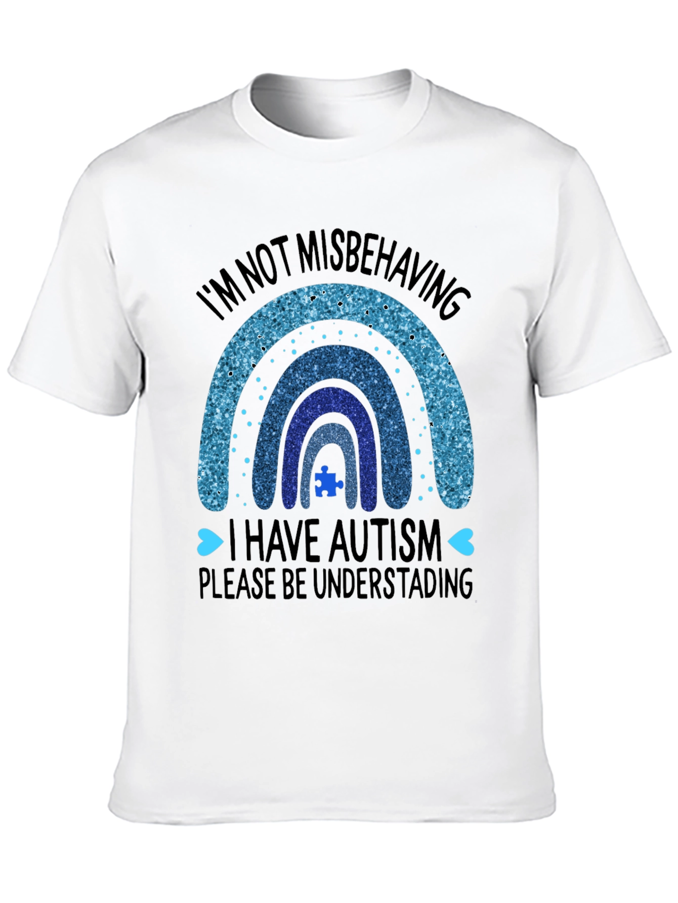 Autism Awareness Rainbow T-Shirt