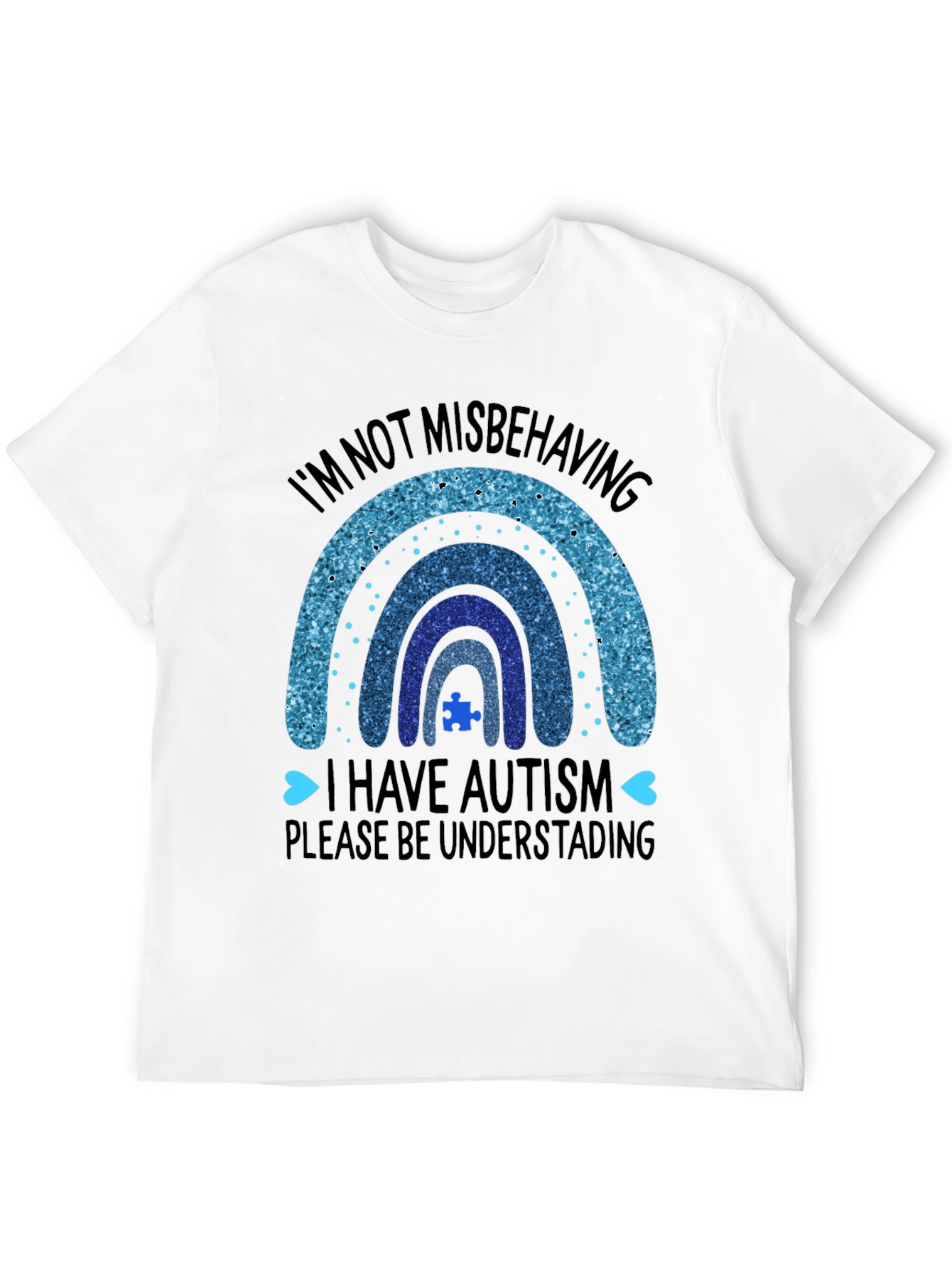 Autism Awareness Rainbow T-Shirt