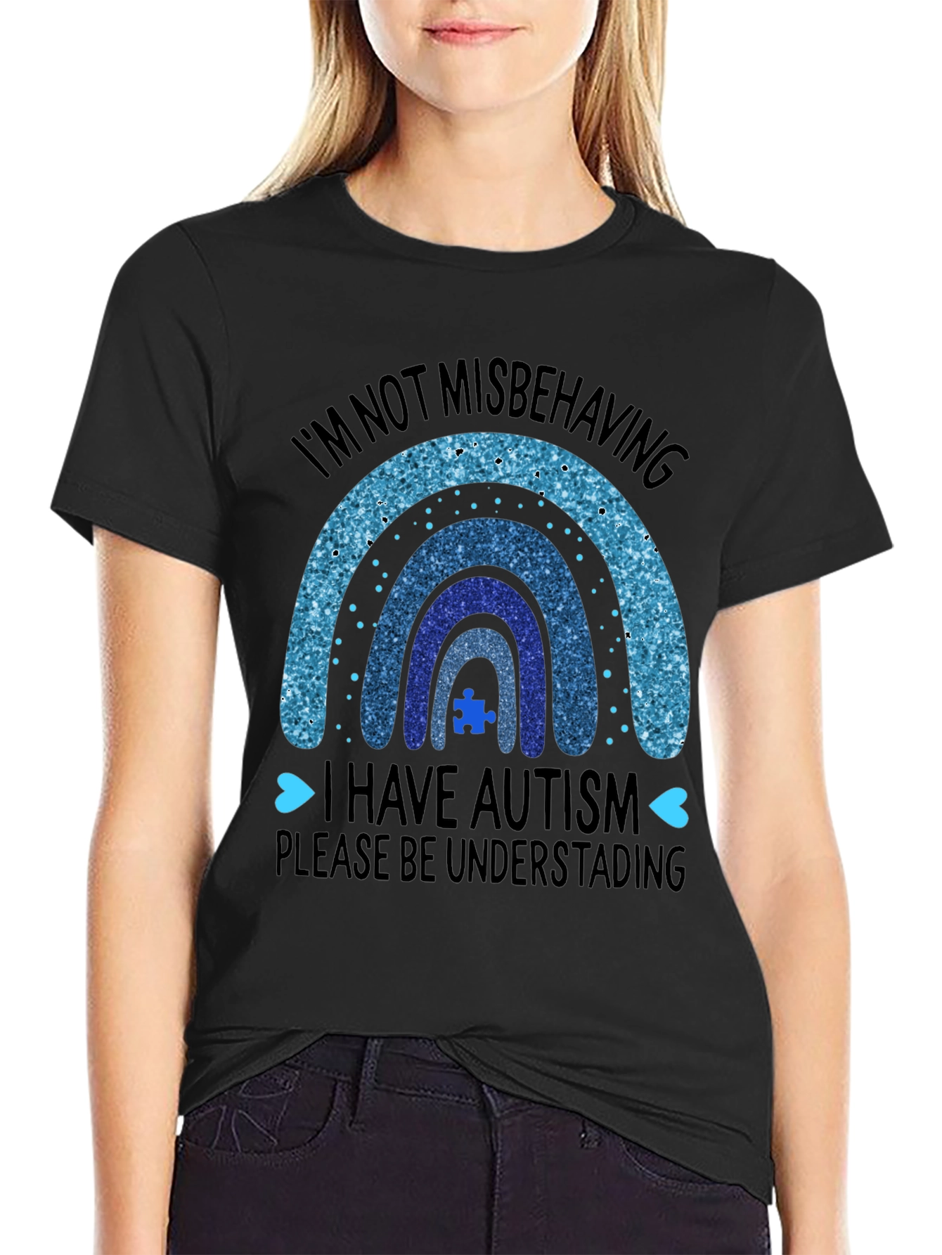 Autism Awareness Rainbow T-Shirt