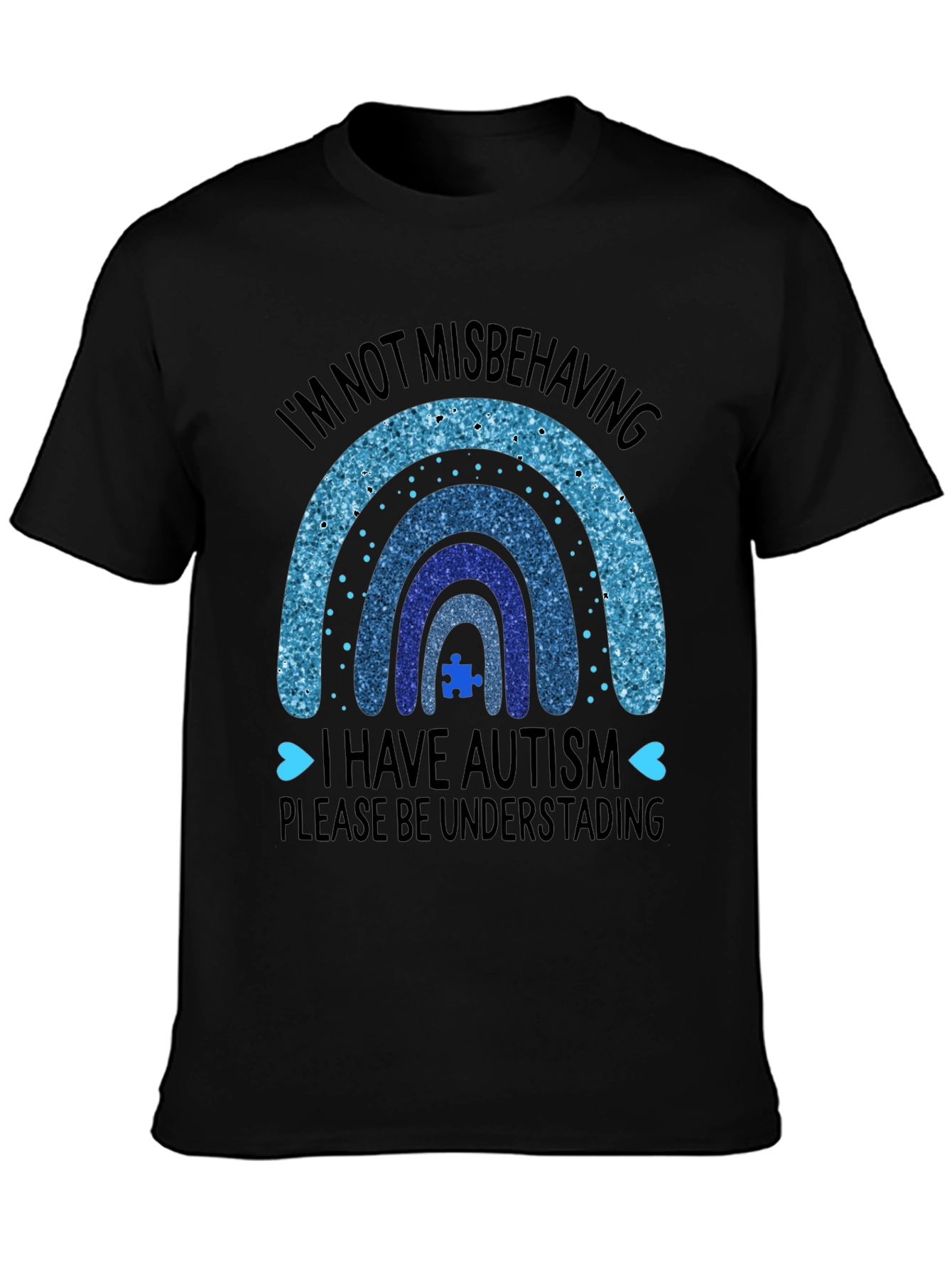 Autism Awareness Rainbow T-Shirt
