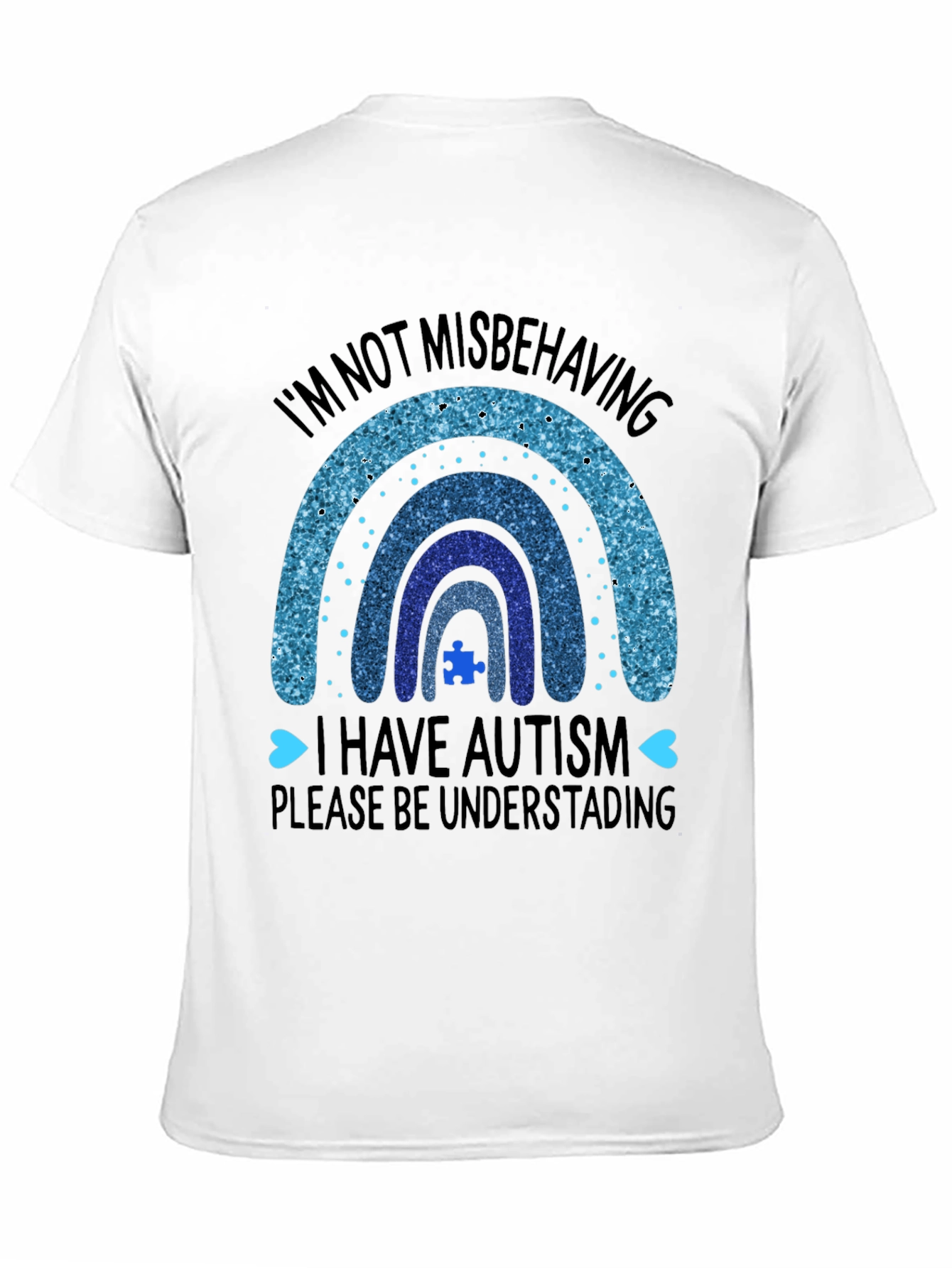 Autism Awareness Rainbow T-Shirt