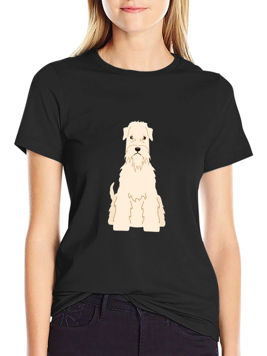 Dog Breed Graphic T-Shirt - Black Cotton Tee