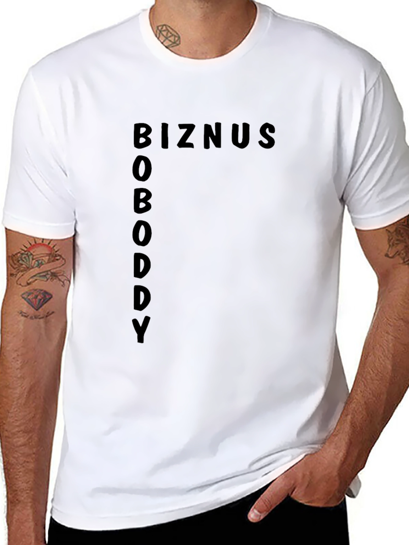 Biznus Doboddy Black T-Shirt
