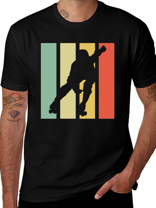 Retro Roller Derby T-Shirt - Vintage Style Skating Tee