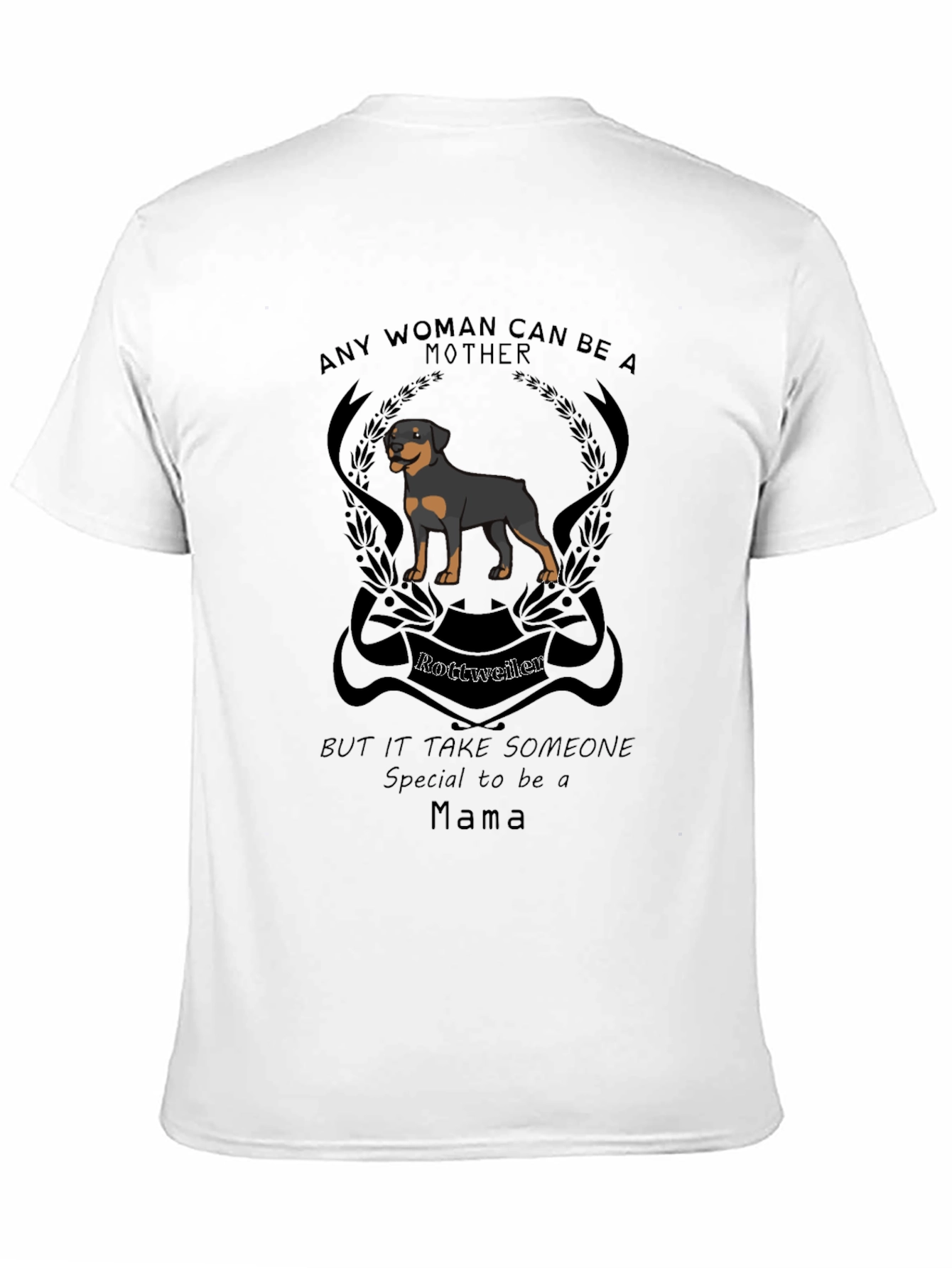 Rottweiler Mama T-Shirt - Special Mothers Day Gift